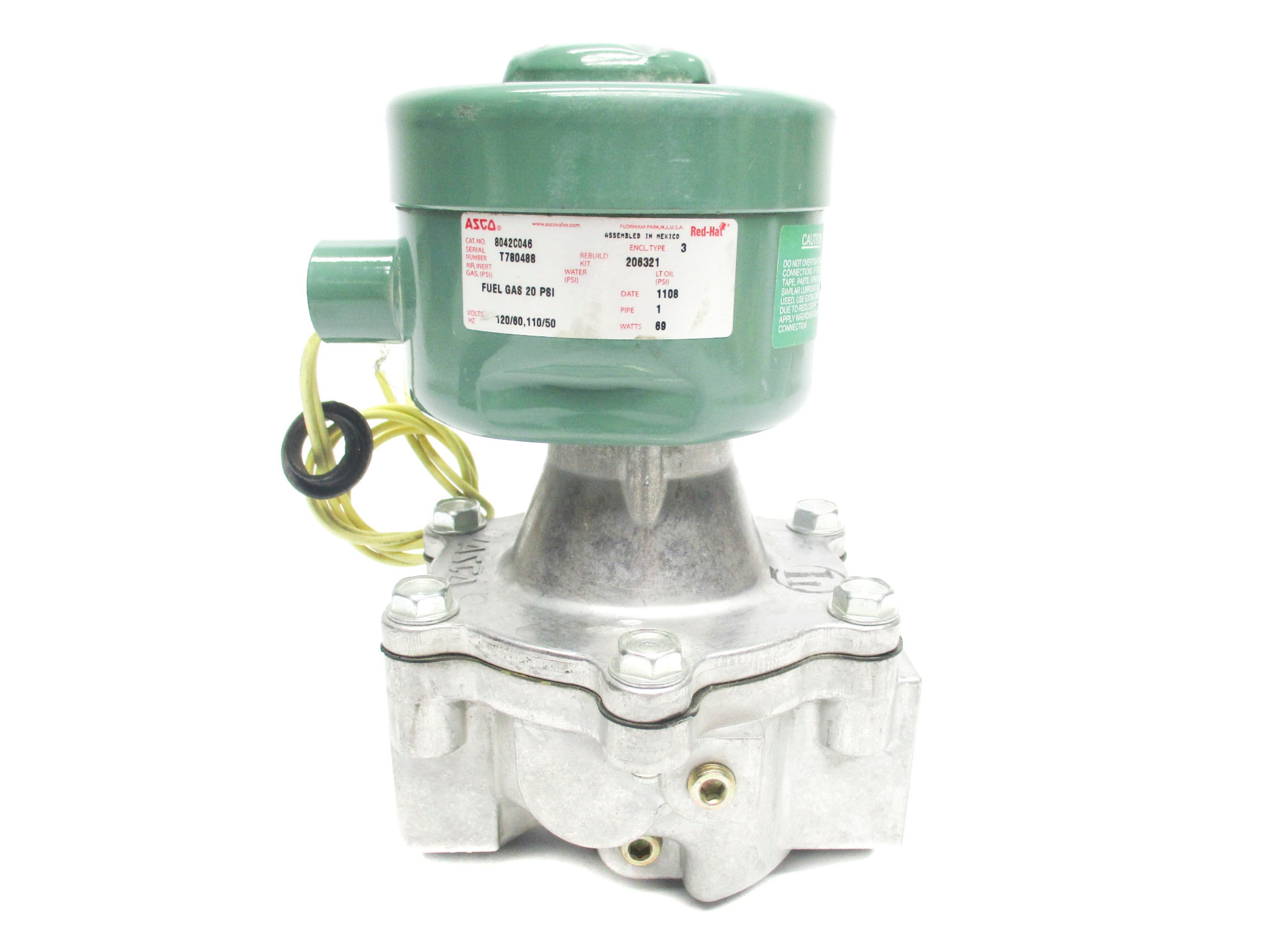 ASCO 8042C046 120V/60HZ 110V/50HZ 20PSI NSNP
