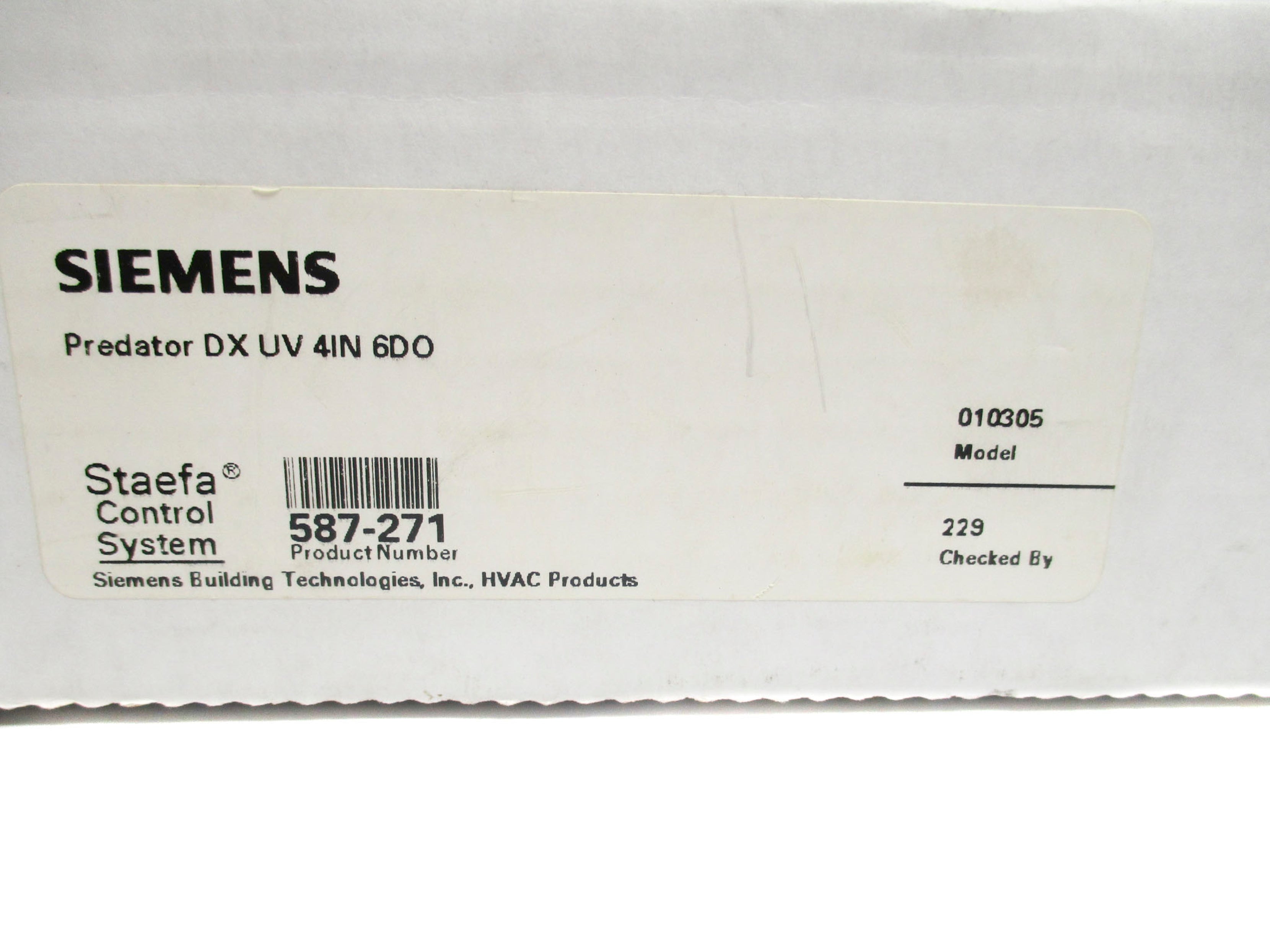 SIEMENS 587-271 NSMP