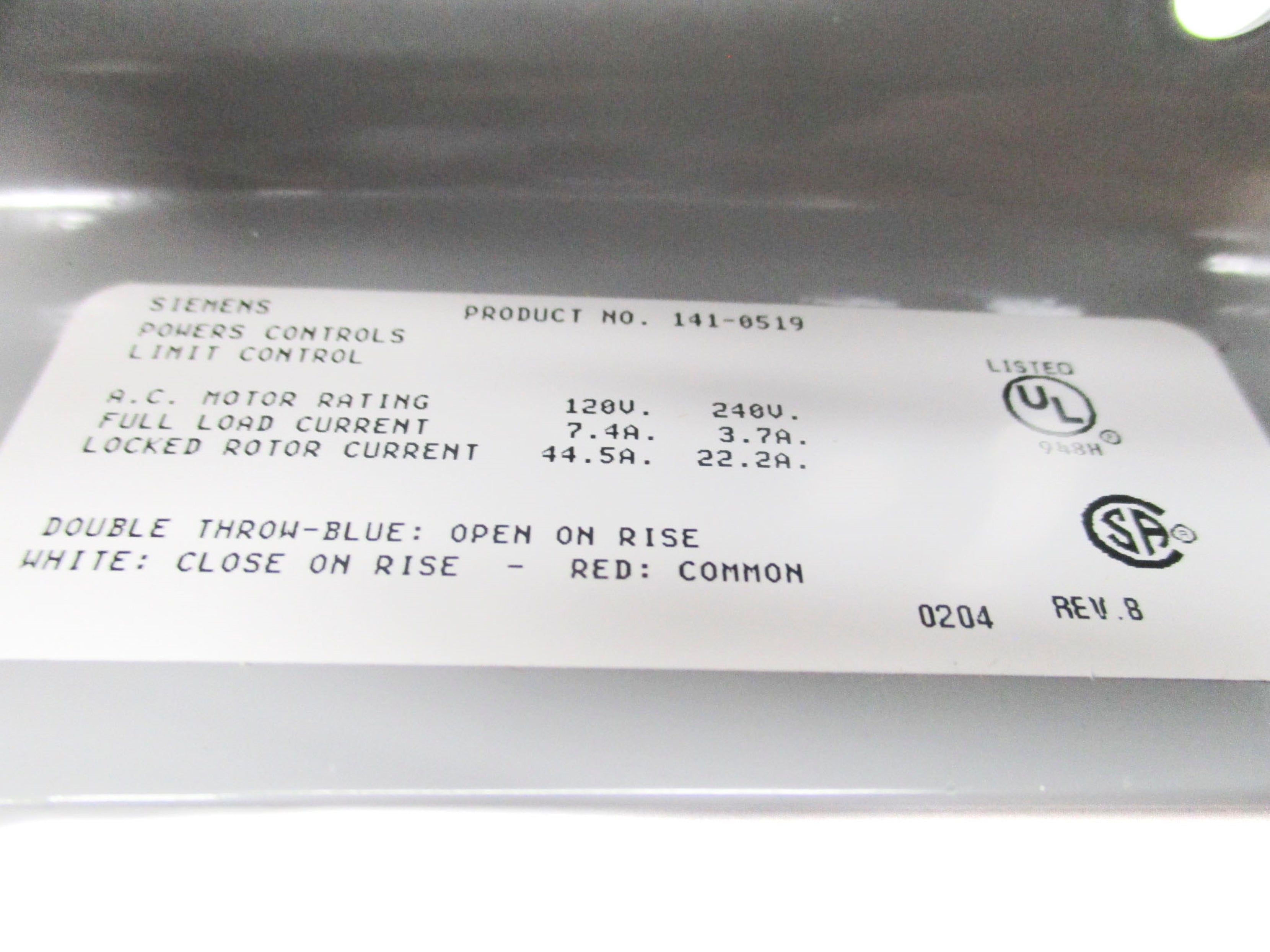 SIEMENS 141-0519 NSMP
