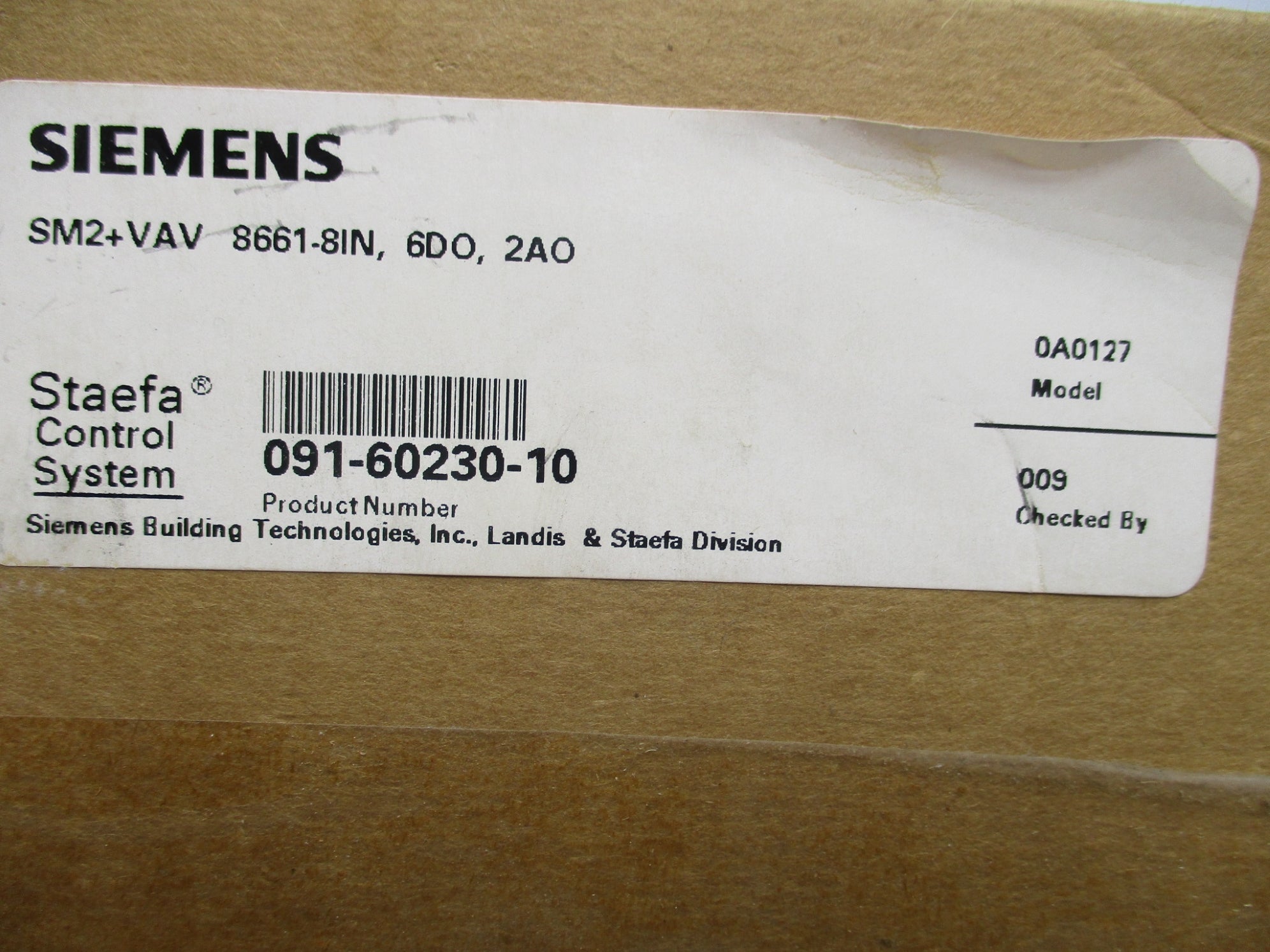 SIEMENS 091-60230-10 REV. A NSMP