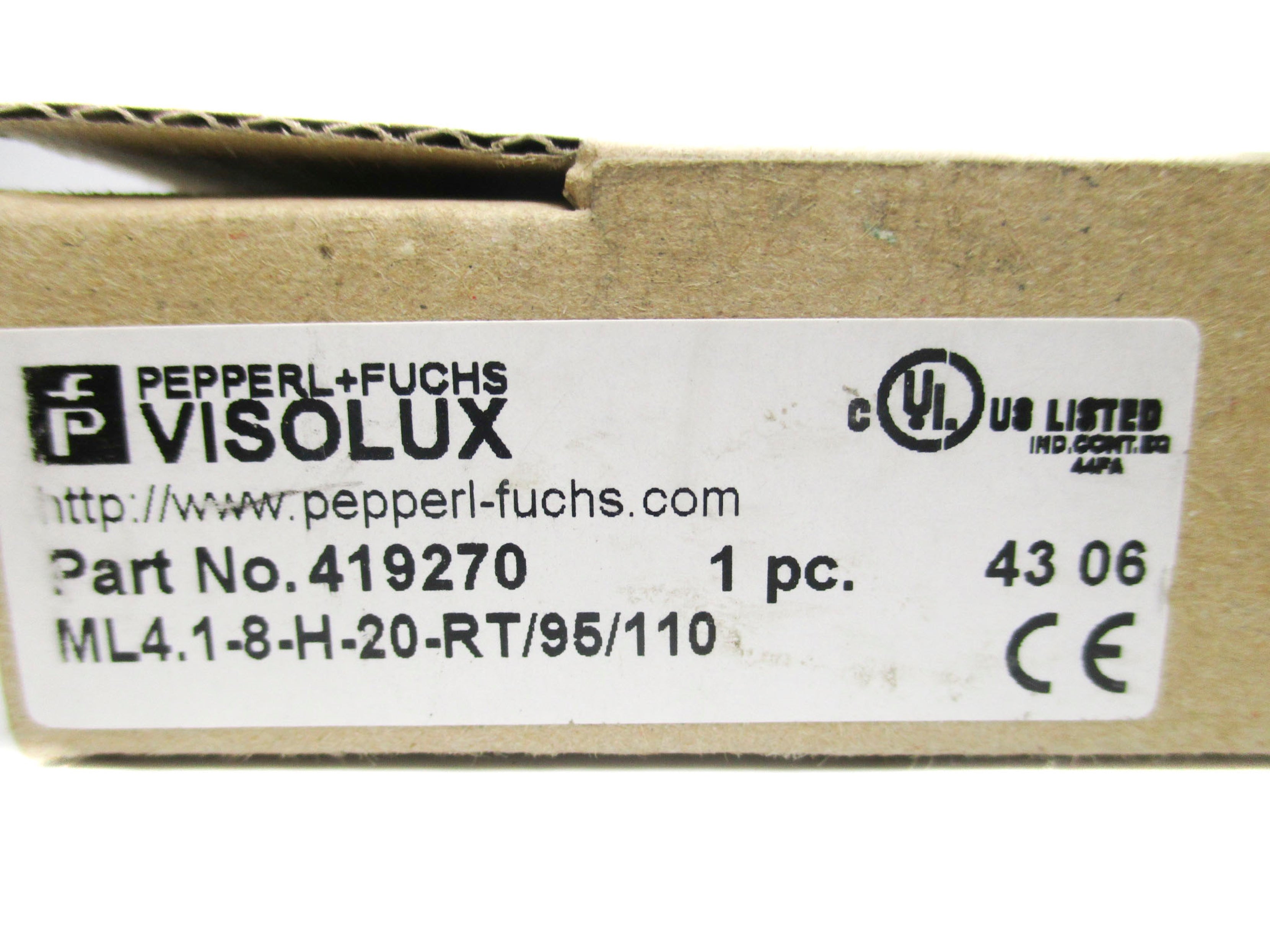 PEPPERL+FUCHS ML4.1-8-H-20-RT/95/110 419270 NSMP