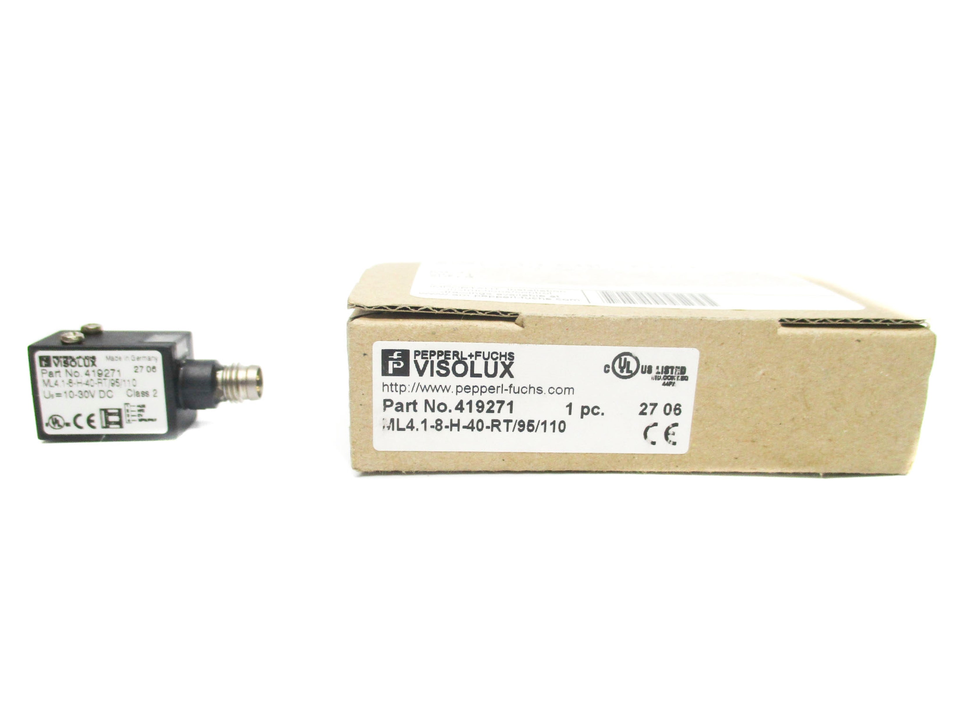 PEPPERL+FUCHS ML4.1-8-H-40RT/95/110 419271 NSMP