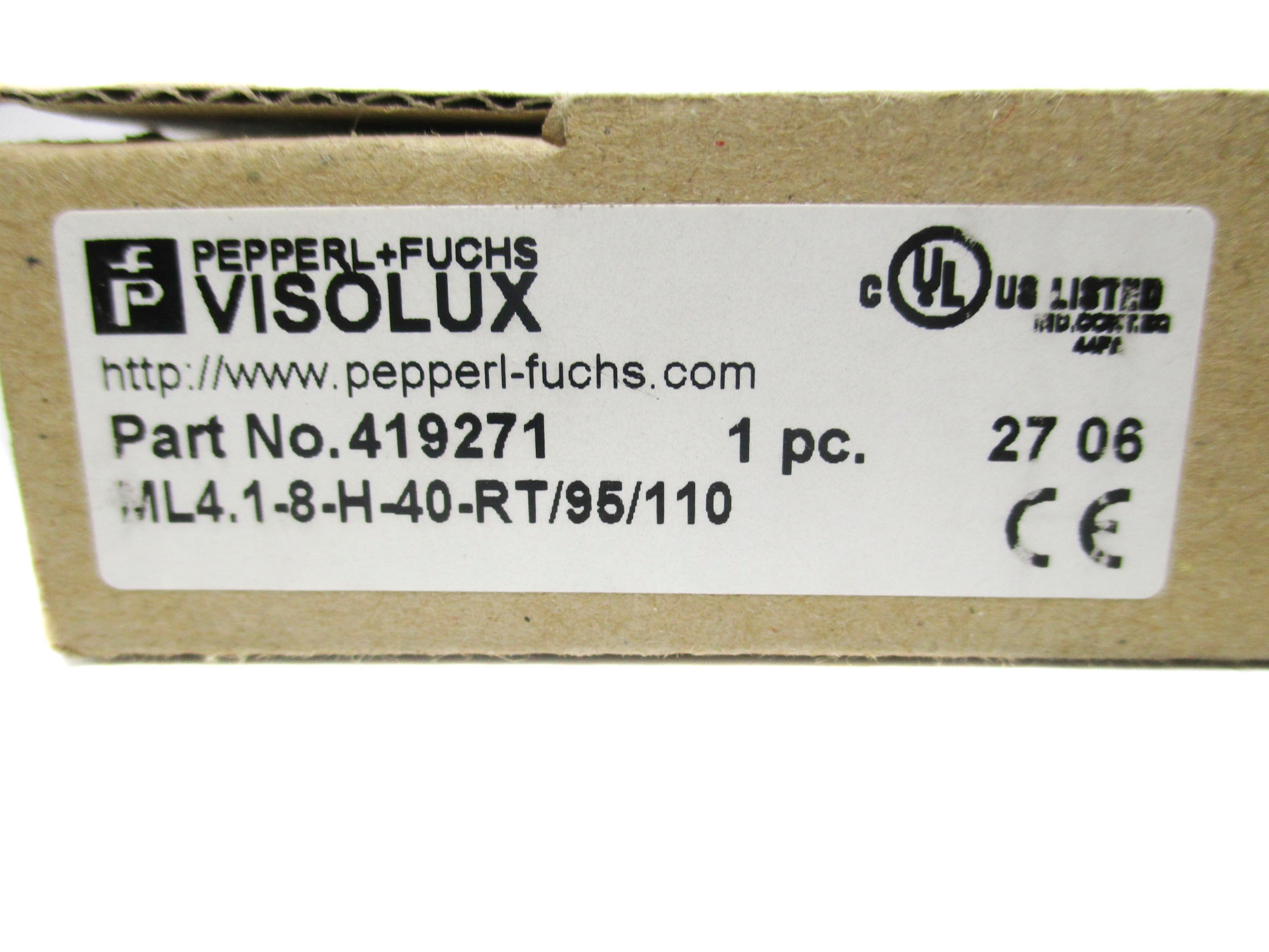 PEPPERL+FUCHS ML4.1-8-H-40RT/95/110 419271 NSMP