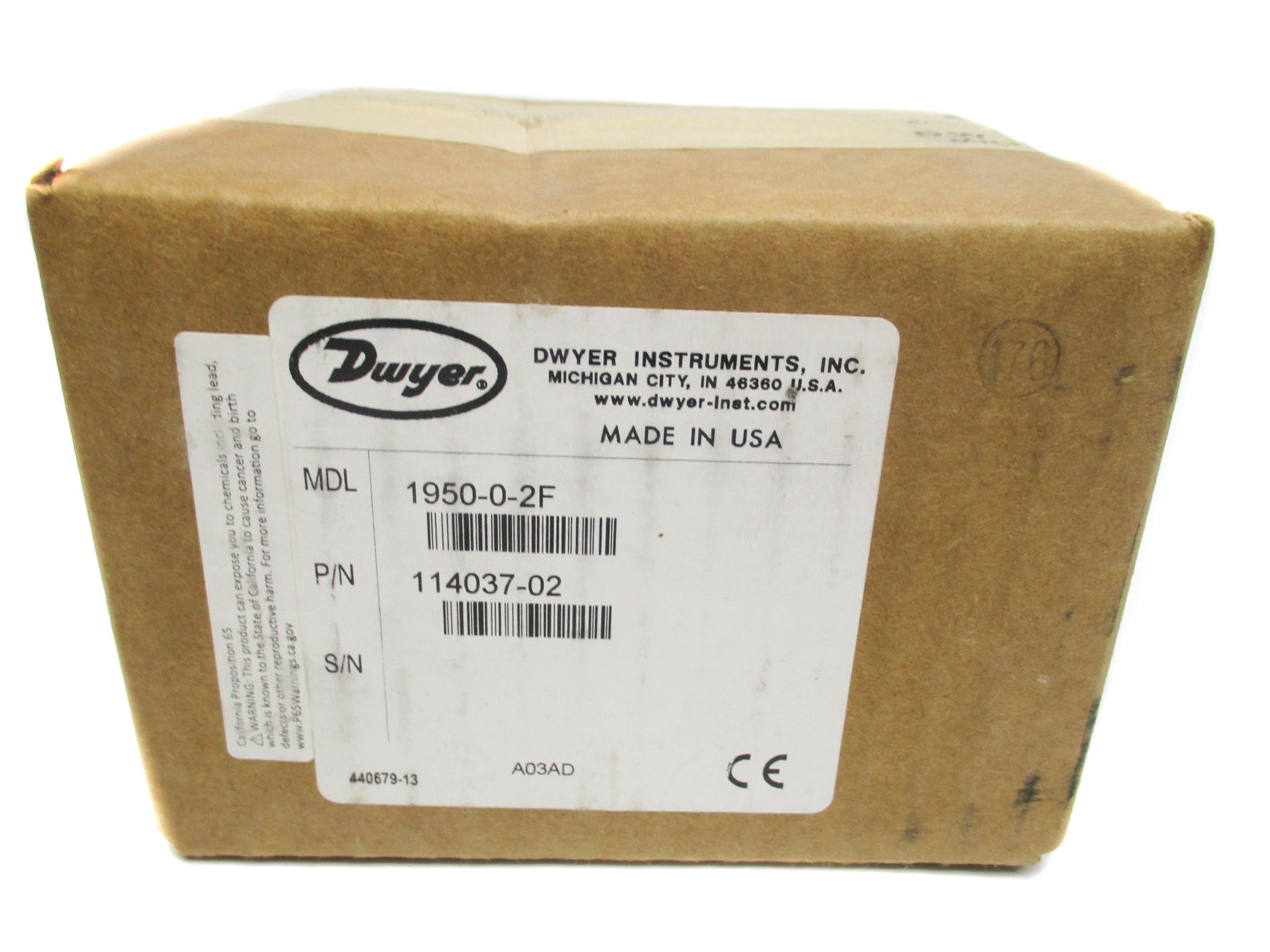DWYER 1950-0-2F NSFS