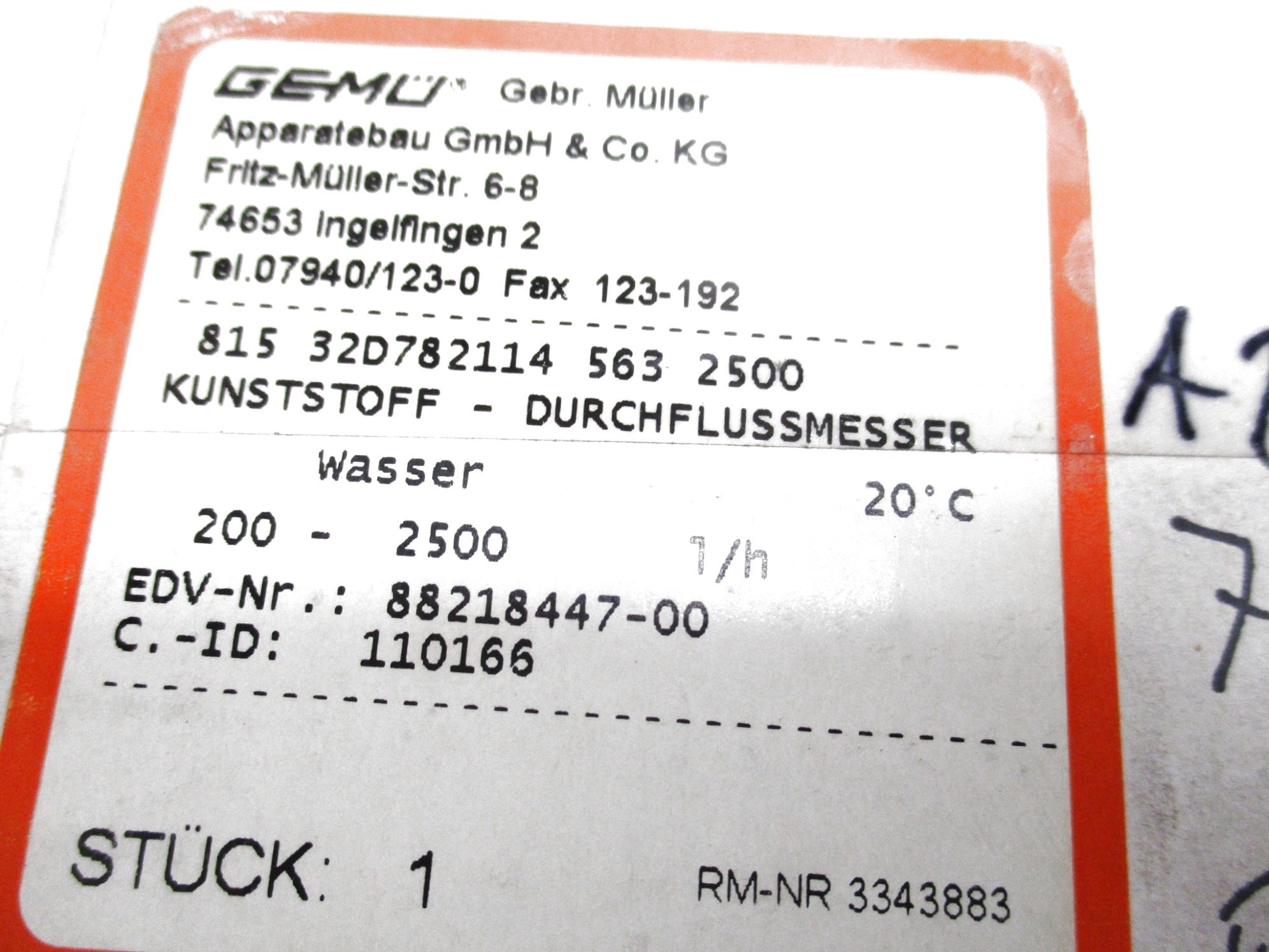 GEMU 81532D7821145632500 NSMP