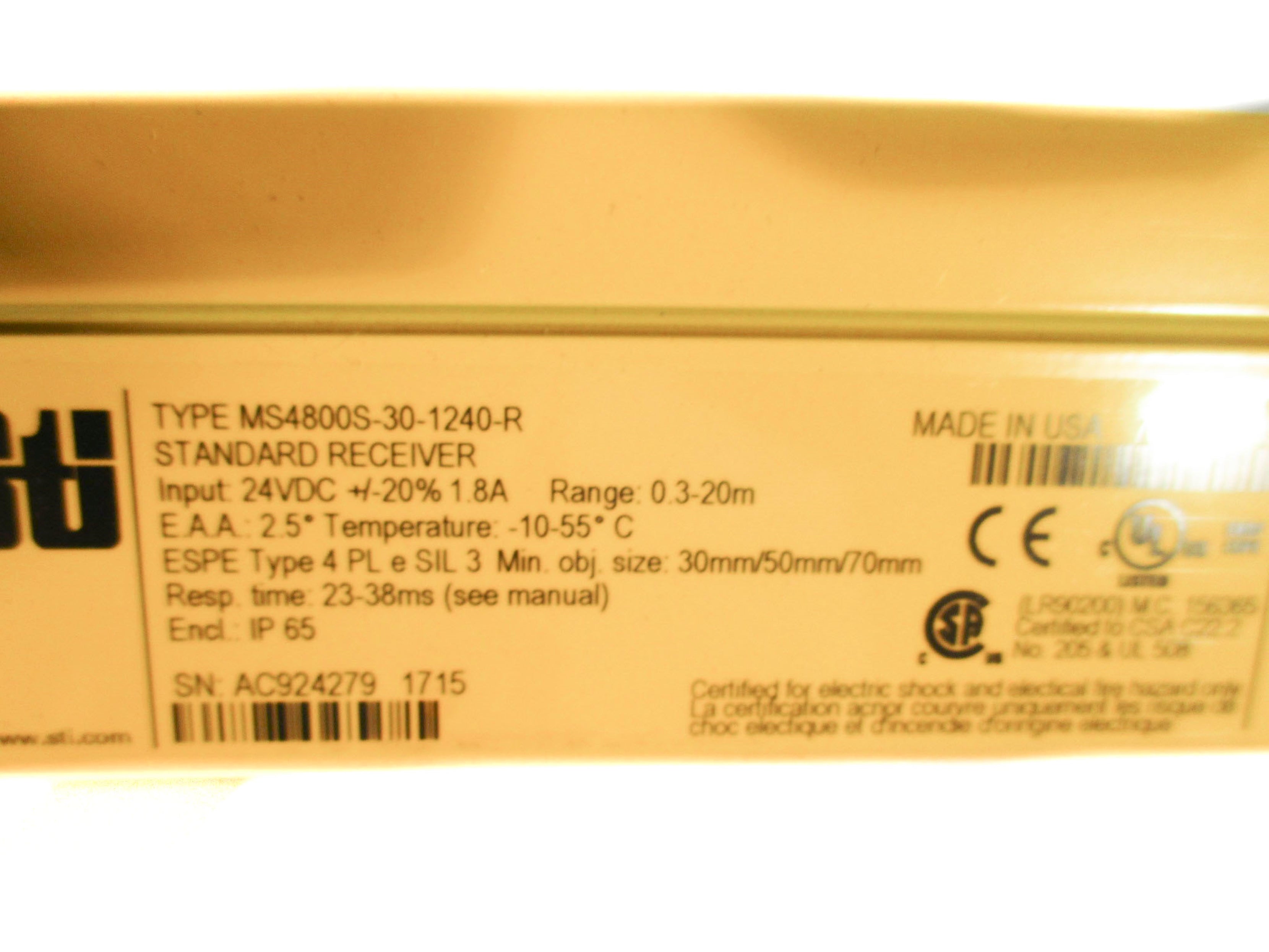 OMRON MS4800S-30-1240-30X-30R NSMP