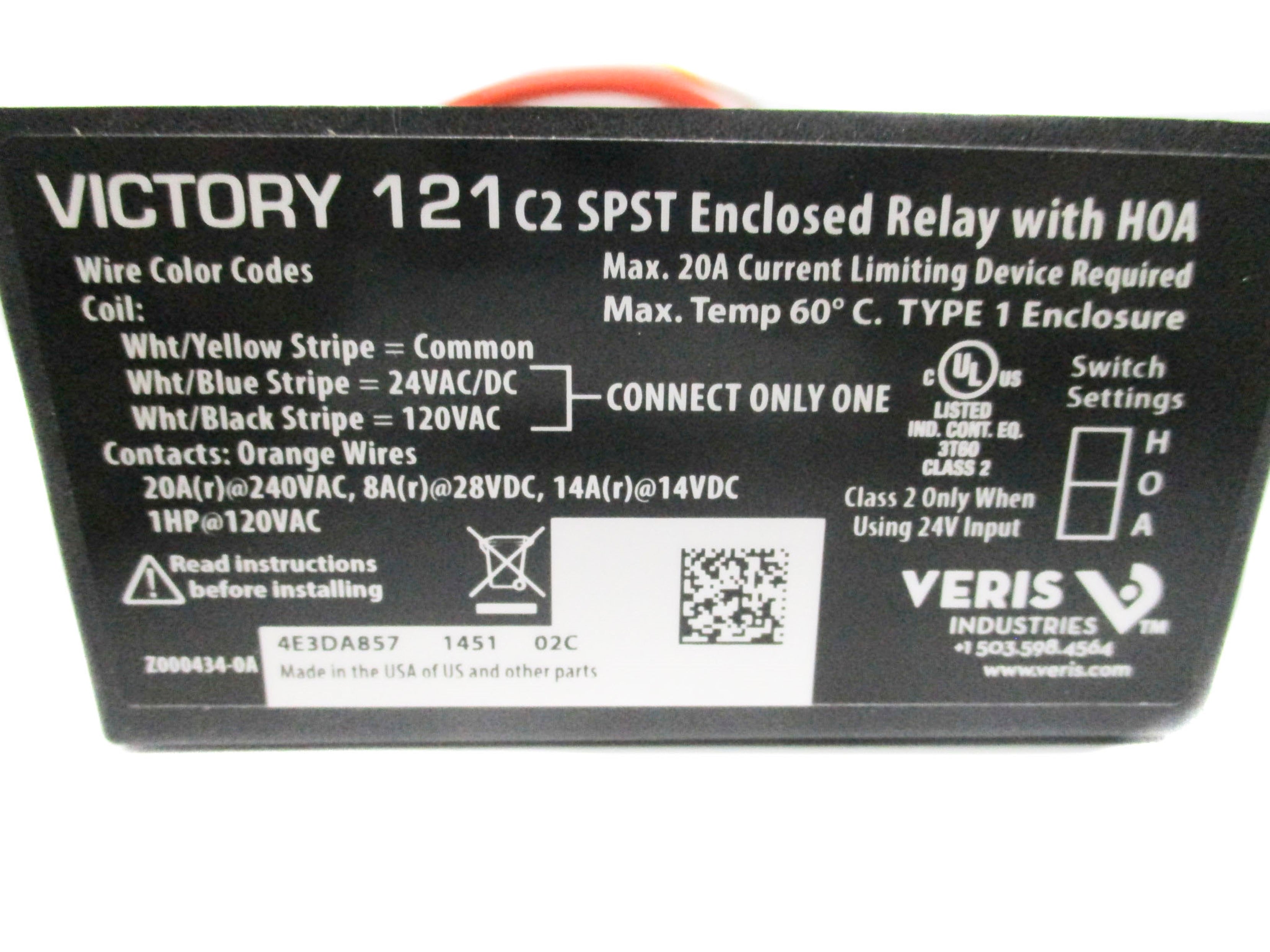 VERIS INDUSTRIES V121 NSMP