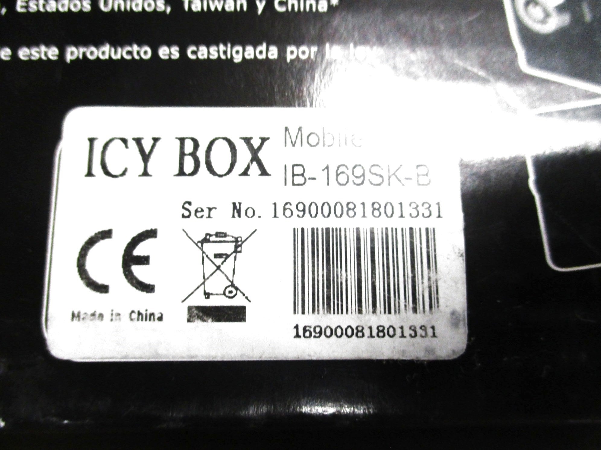ICYBOX IB-169SK-B NSMP