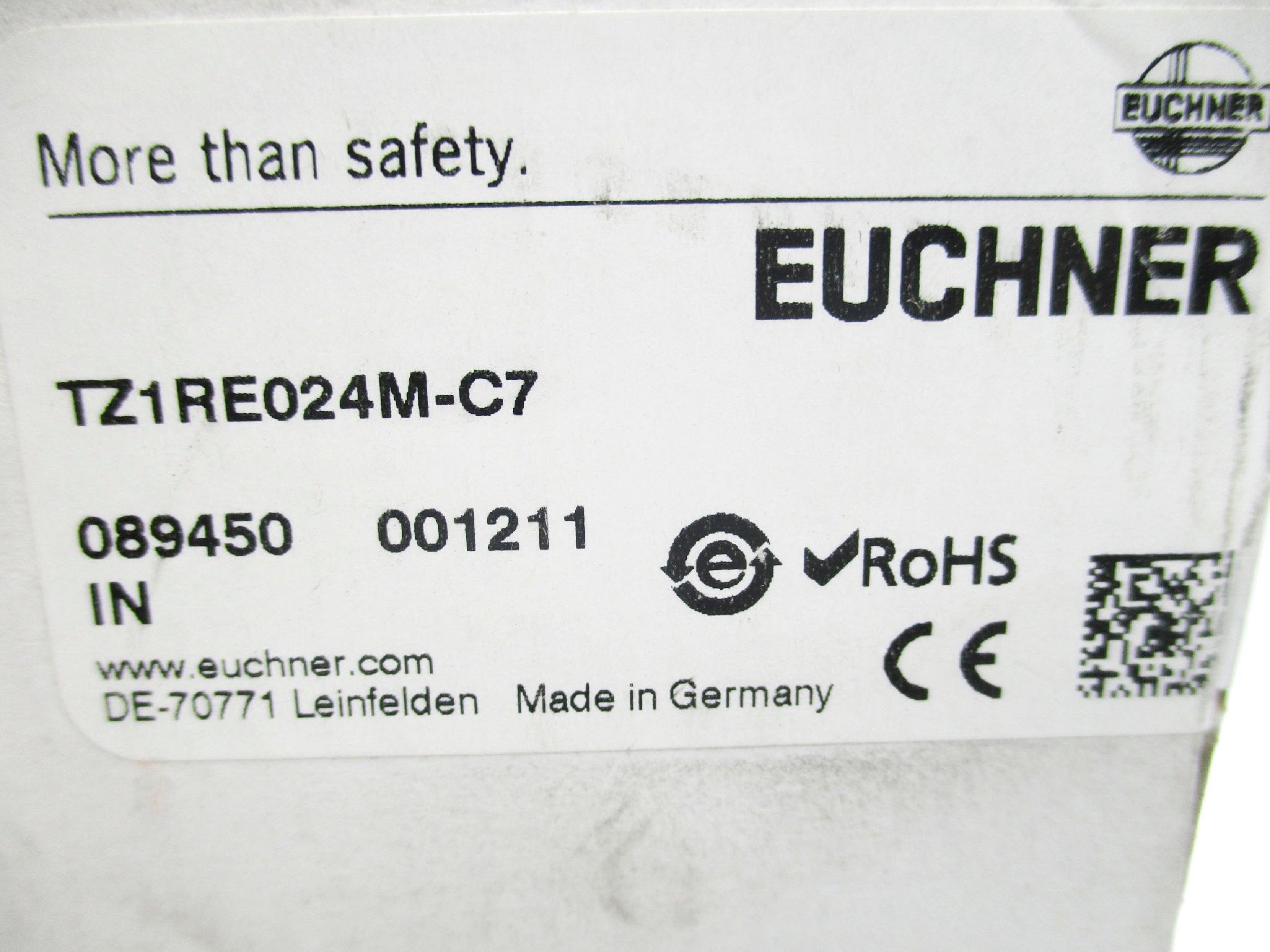 EUCHNER TZ1RE024M-C7 NSMP