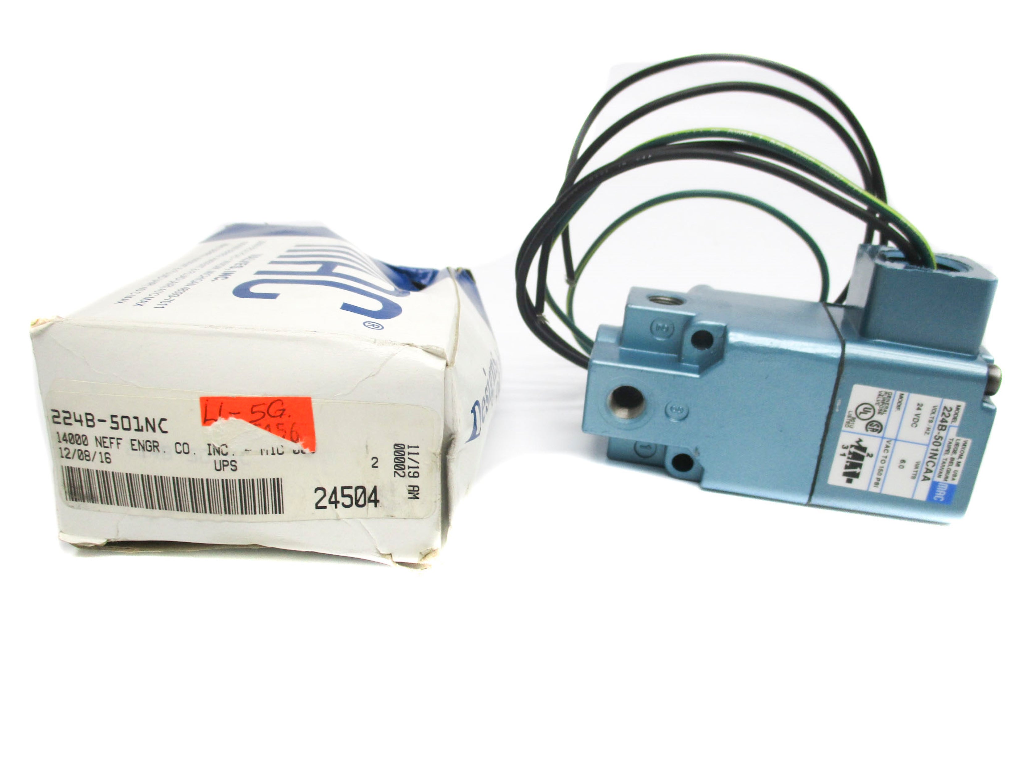 MAC 224B-501NCAA 24VDC 150PSI NSMP