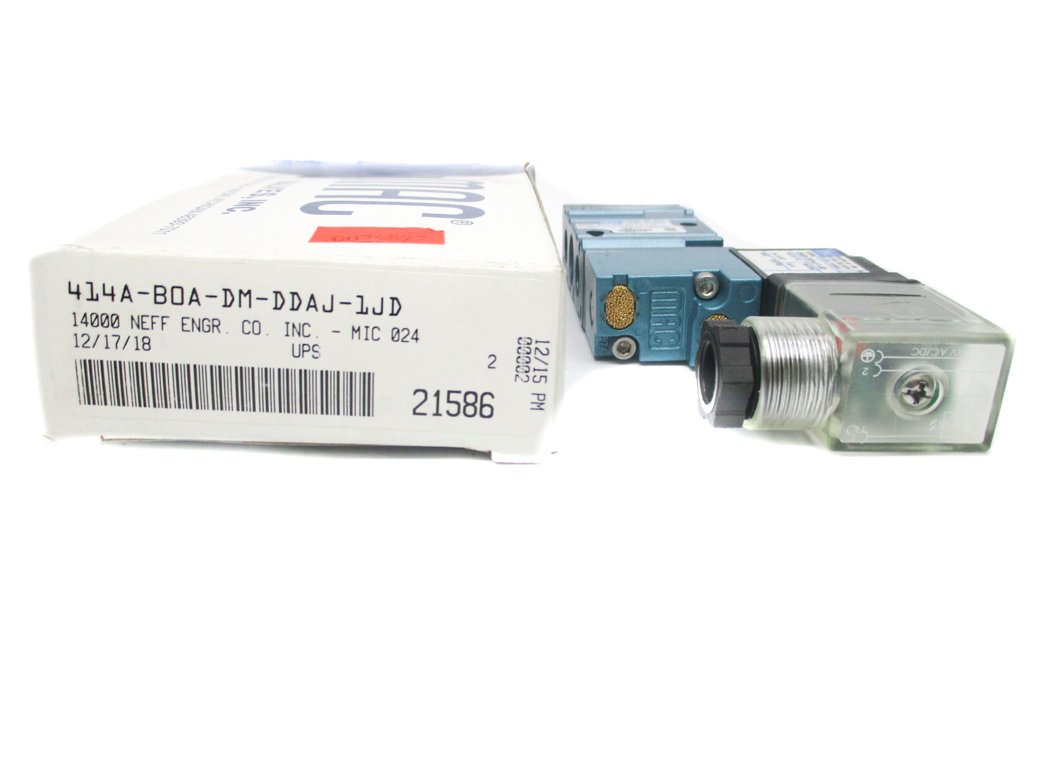 MAC 414A-B0A-DM-DDAJ-1JD 30-120PSI 24VDC NSMP