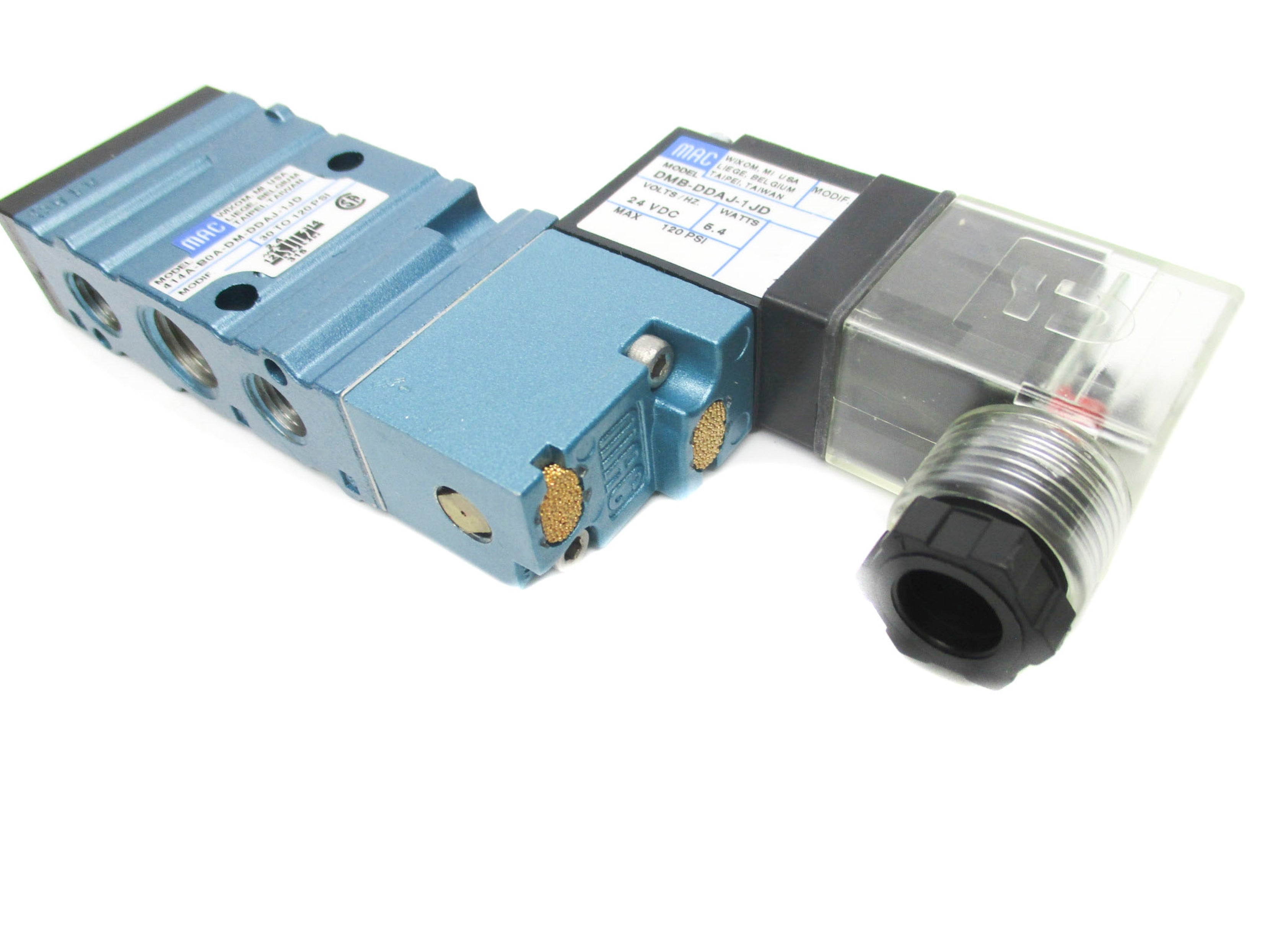 MAC 414A-B0A-DM-DDAJ-1JD 30-120PSI 24VDC NSMP