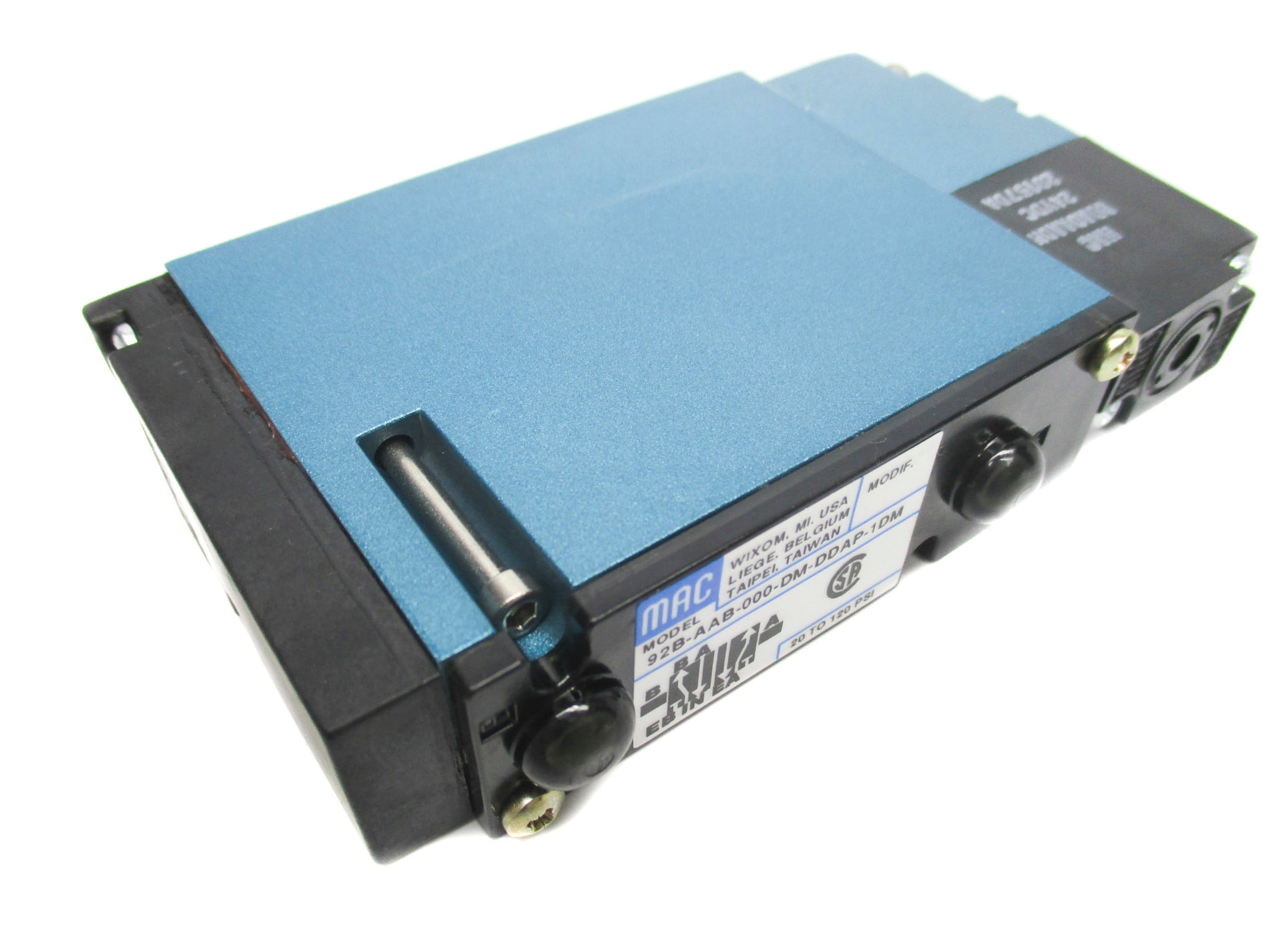 MAC 92B-AAB-000-DM-DDAP-1DM 20-120PSI 24VDC NSMP