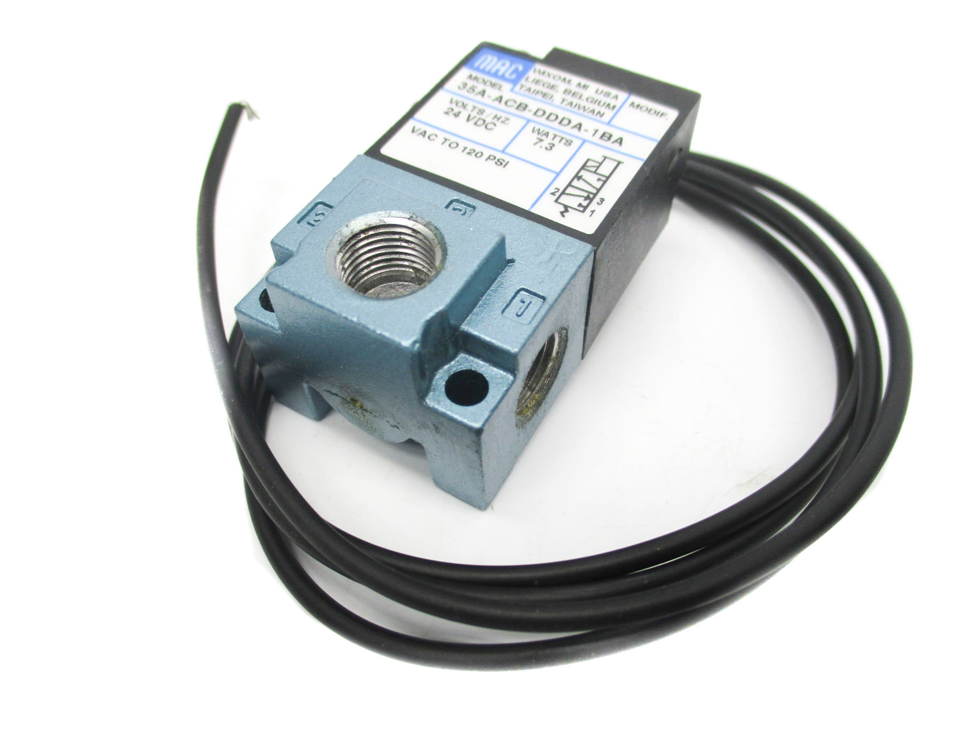 MAC 35A-ACB-DDDA-1BA 24VDC 120PSI NSMP