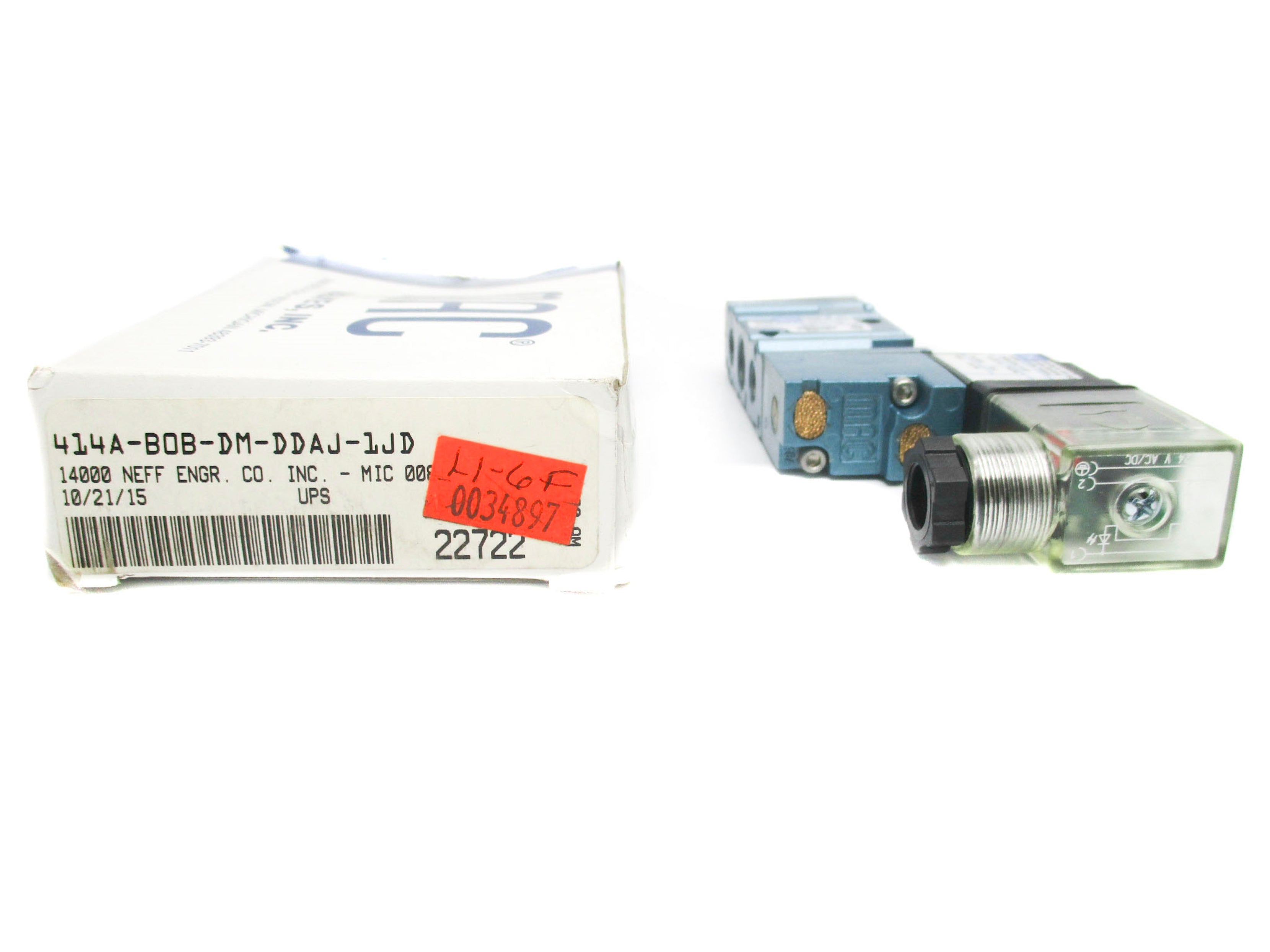 MAC 414A-B0B-DM-DDAJ-1JD 24VDC 120PSI NSMP