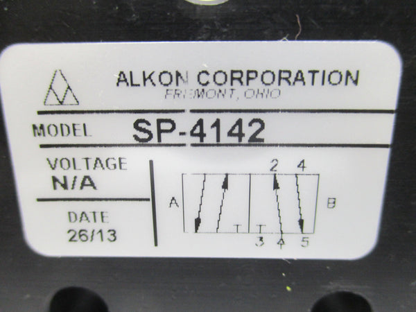 ALKON CORPORATION SP-4142 UNMP