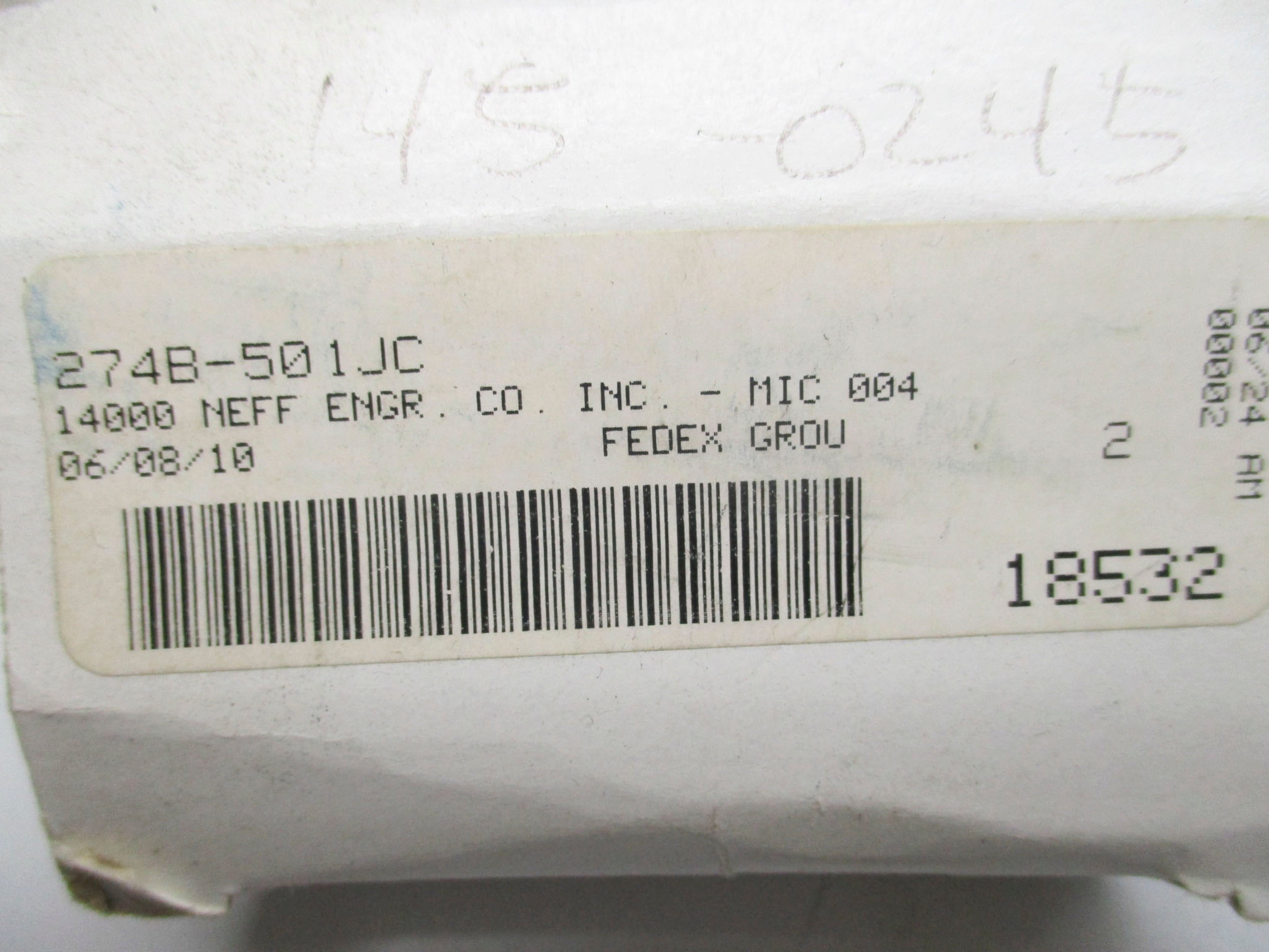 MAC 274B-501JC 24VDC 150PSI NSMP