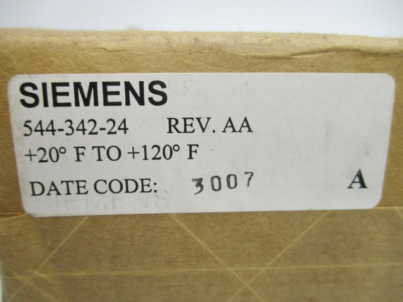 SIEMENS 544-342-24 (AS PICTURED) NSFS