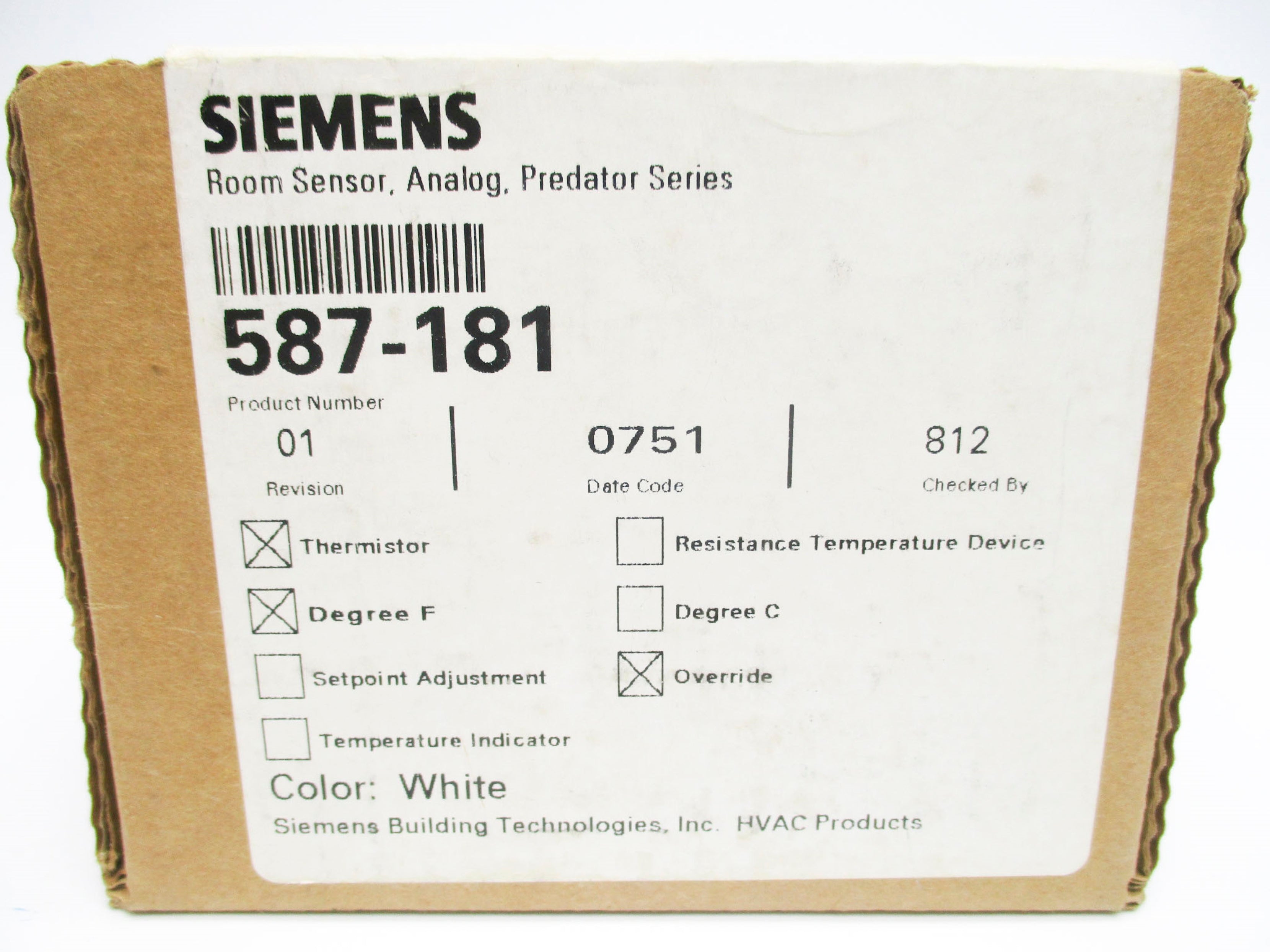 SIEMENS 587-181 NSFS