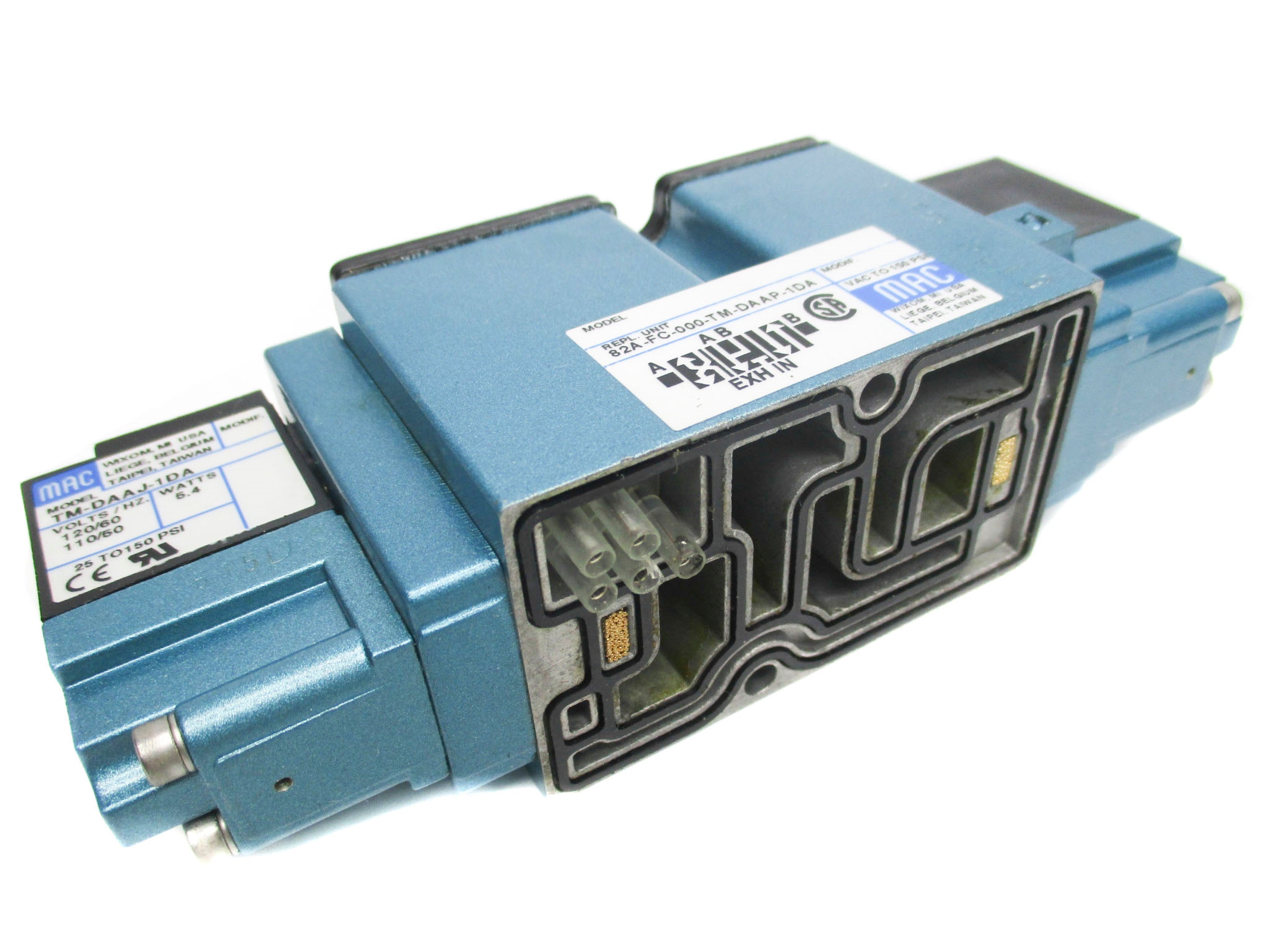 MAC 82A-FC-000-TM-DAAP-1DA 25-150PSI 110V/50HZ-120V/60HZ NSMP