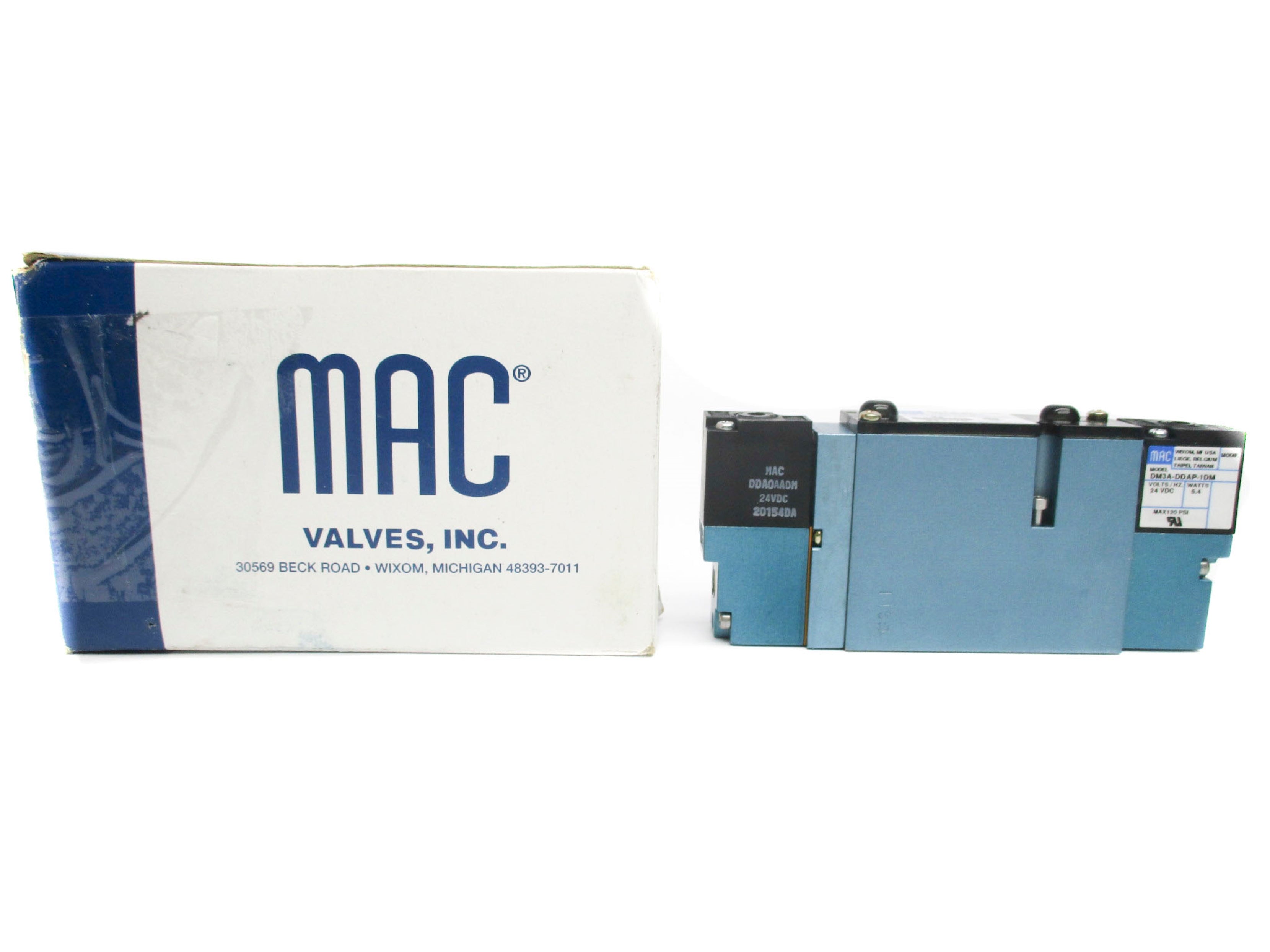 MAC 92B-FAA-000-DM-DDAP-1DM 35-120PSI 24VDC NSMP