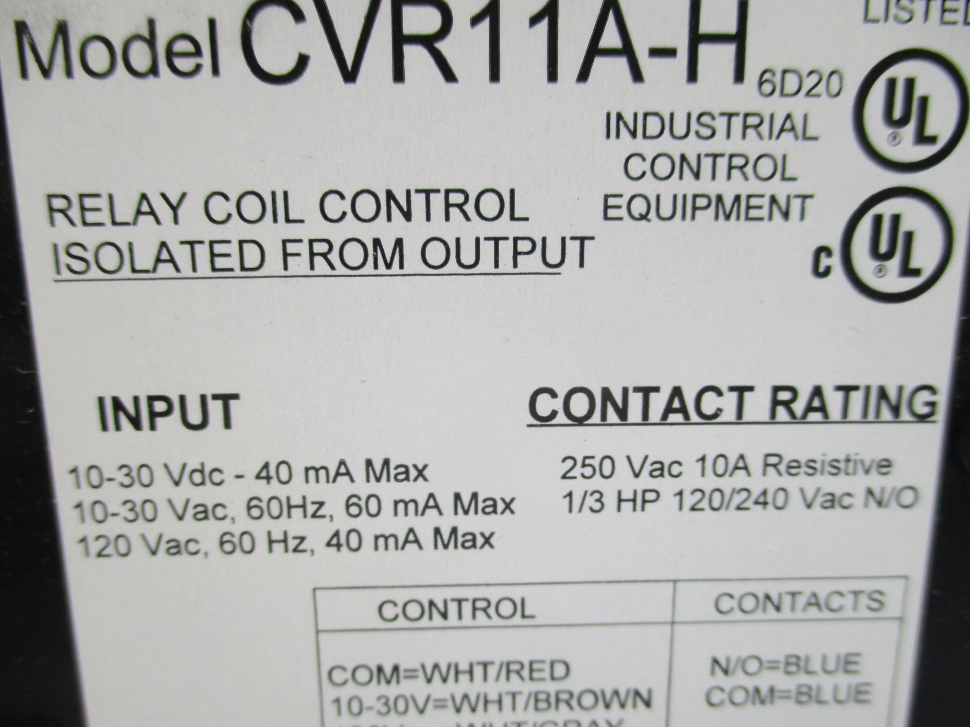 CORE CVR11A-H NSMP