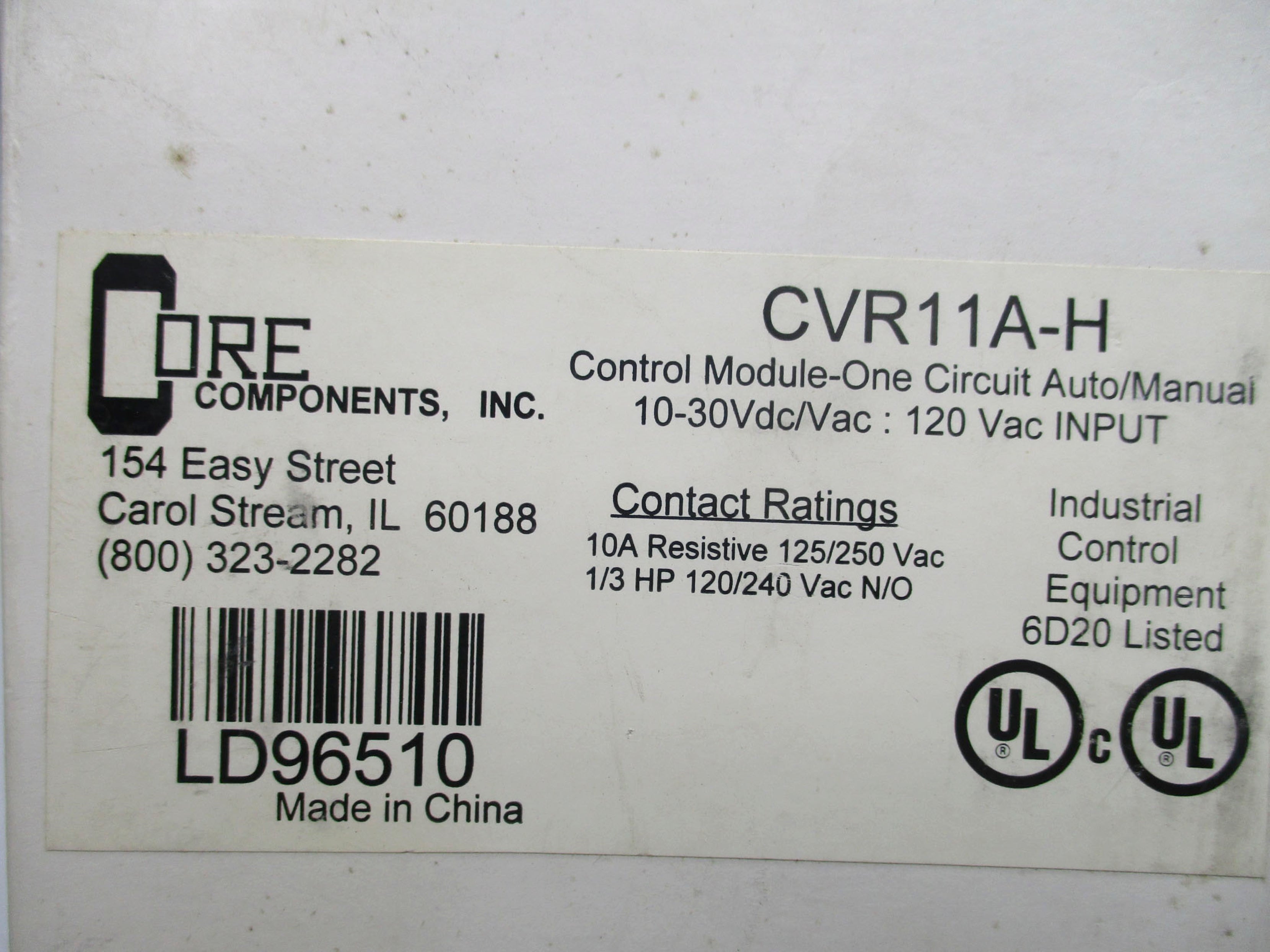 CORE CVR11A-H NSMP