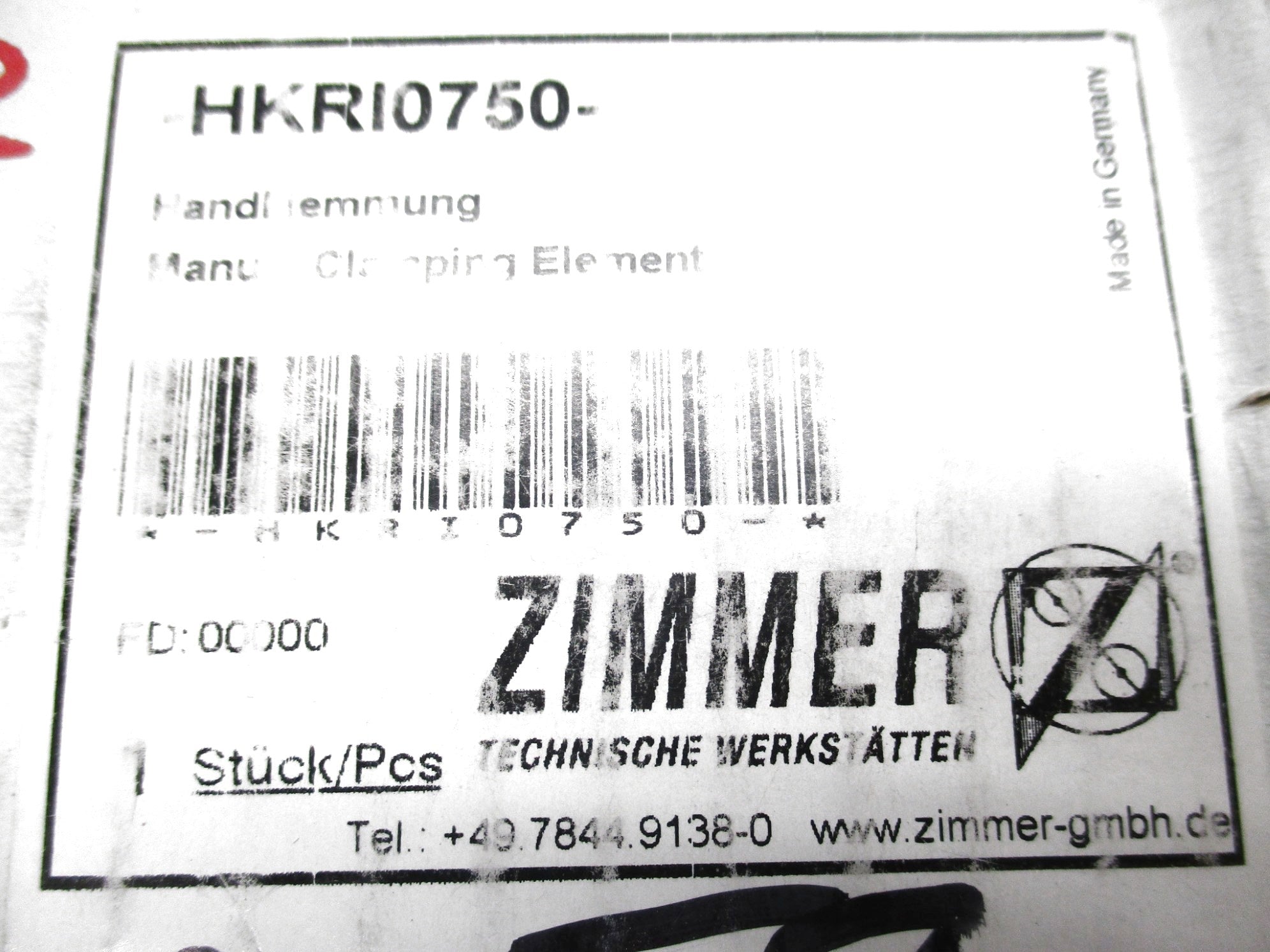 ZIMMER HKRI0750 NSMP