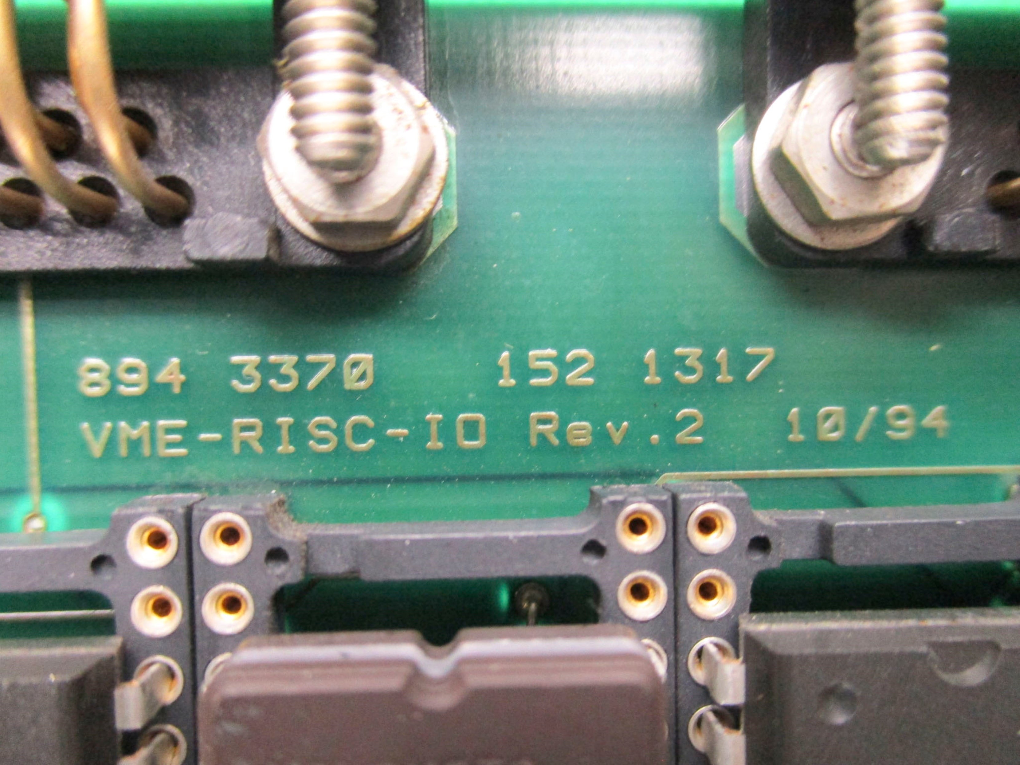 OSRAM VME-RISC-IO REV 2 UNMP