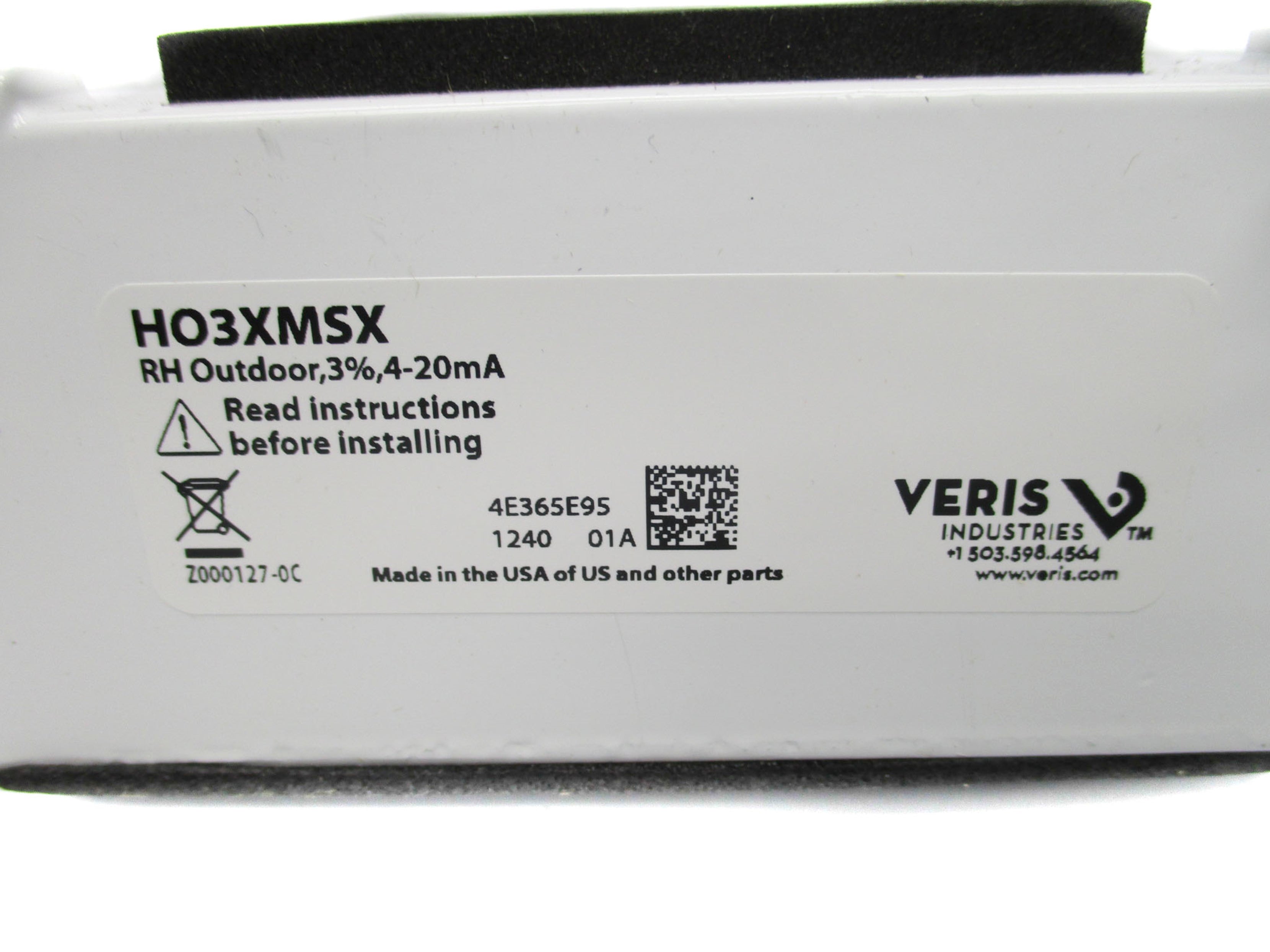 VERIS INDUSTRIES HO3XMSX NSNP