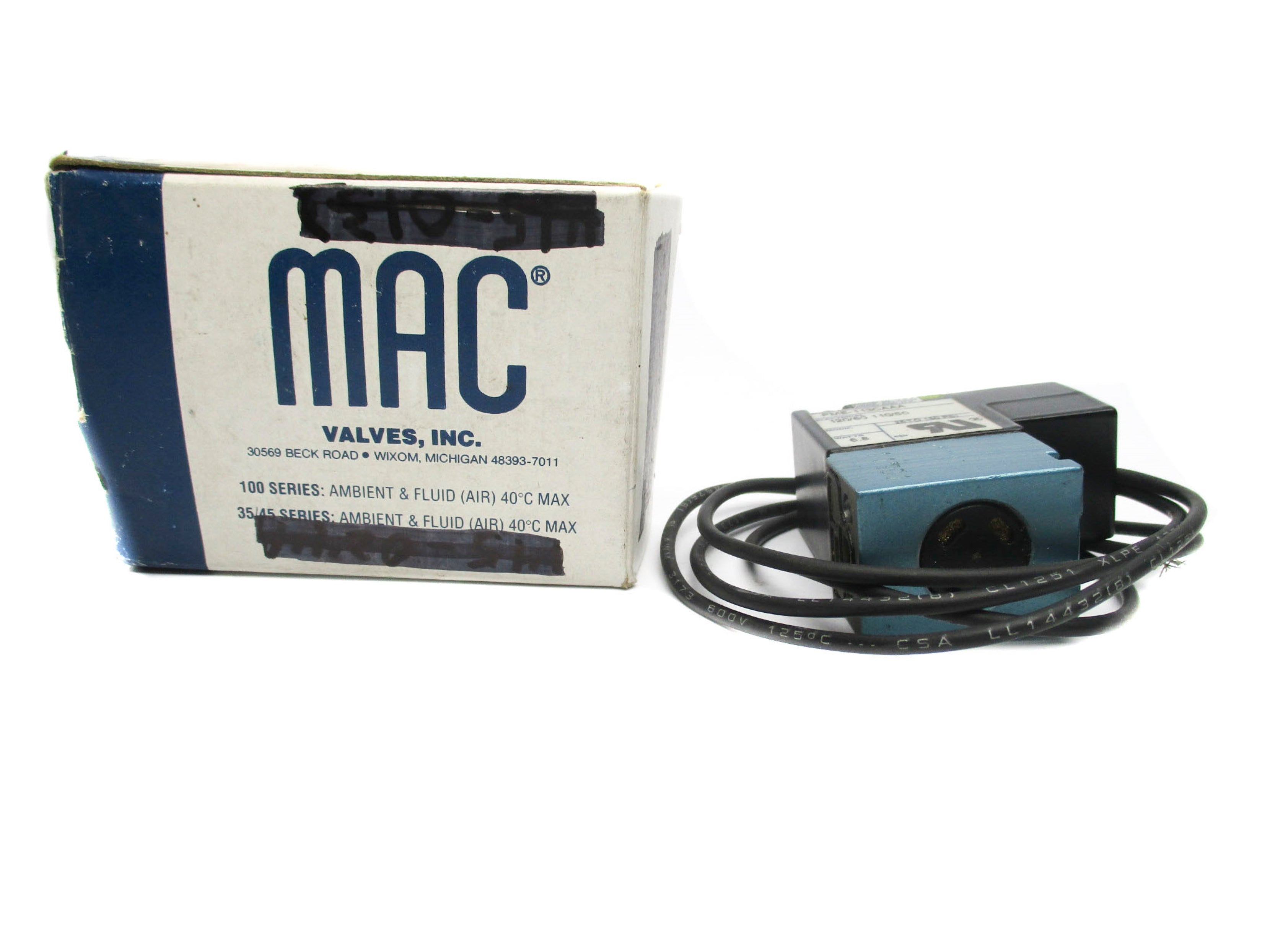 MAC PME-113CAAA 110V/50HZ-120V/60HZ 25-150PSI NSMP