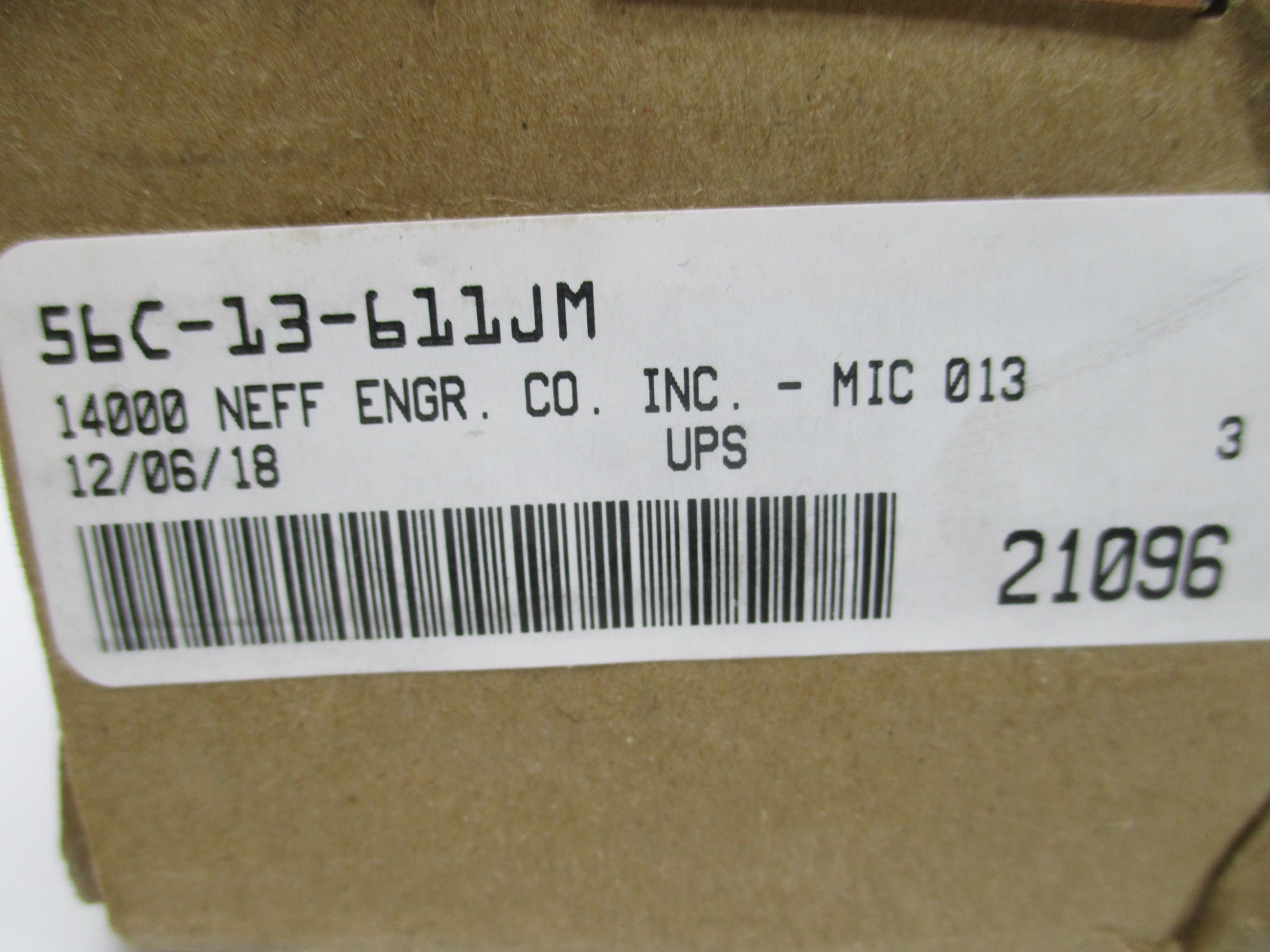 MAC 56C-13-611JM NSFS