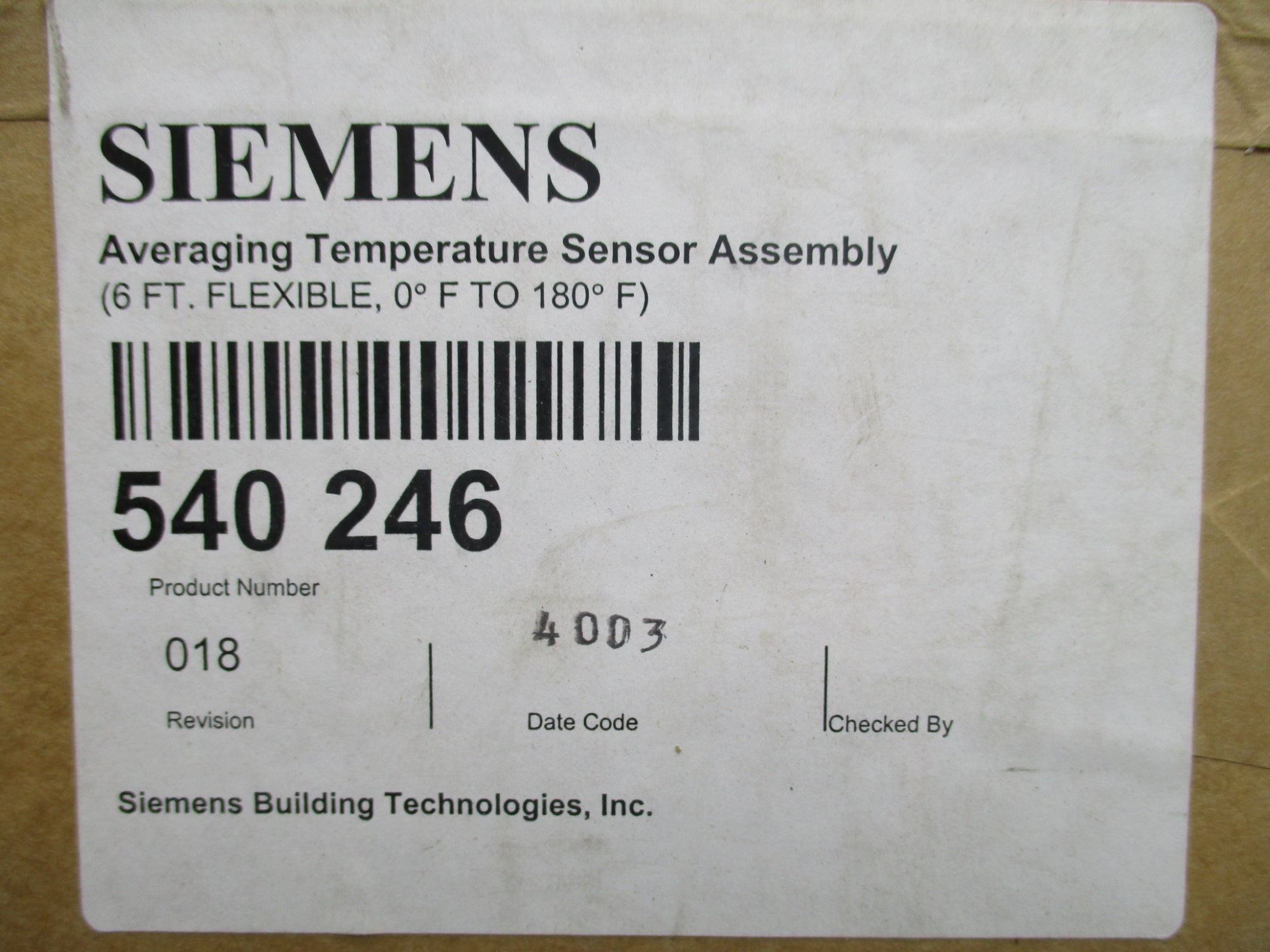 SIEMENS 540246 NSMP