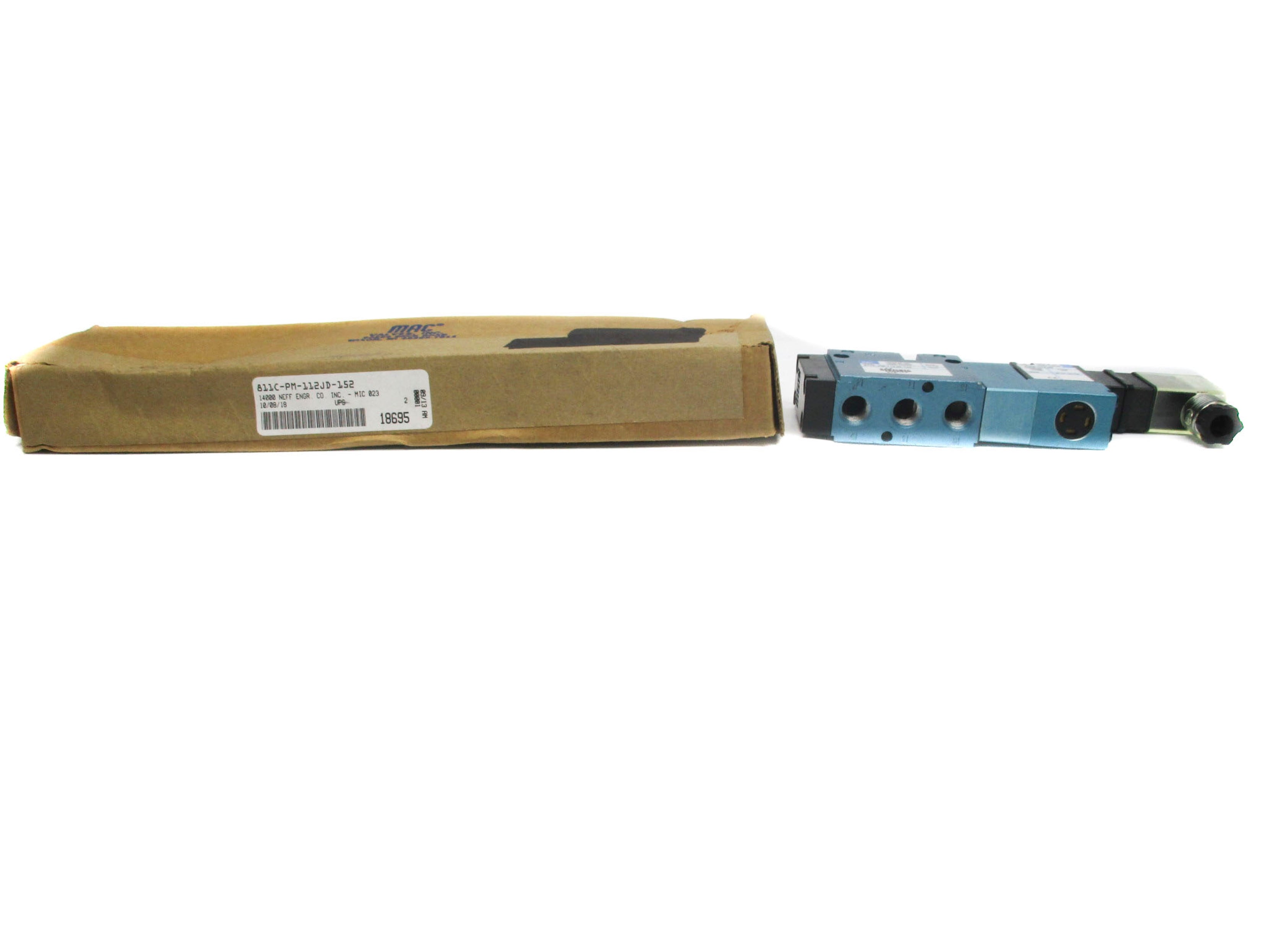 MAC 811C-PM-112JD-152 110V/50HZ-120V/60HZ 20-150PSI NSMP