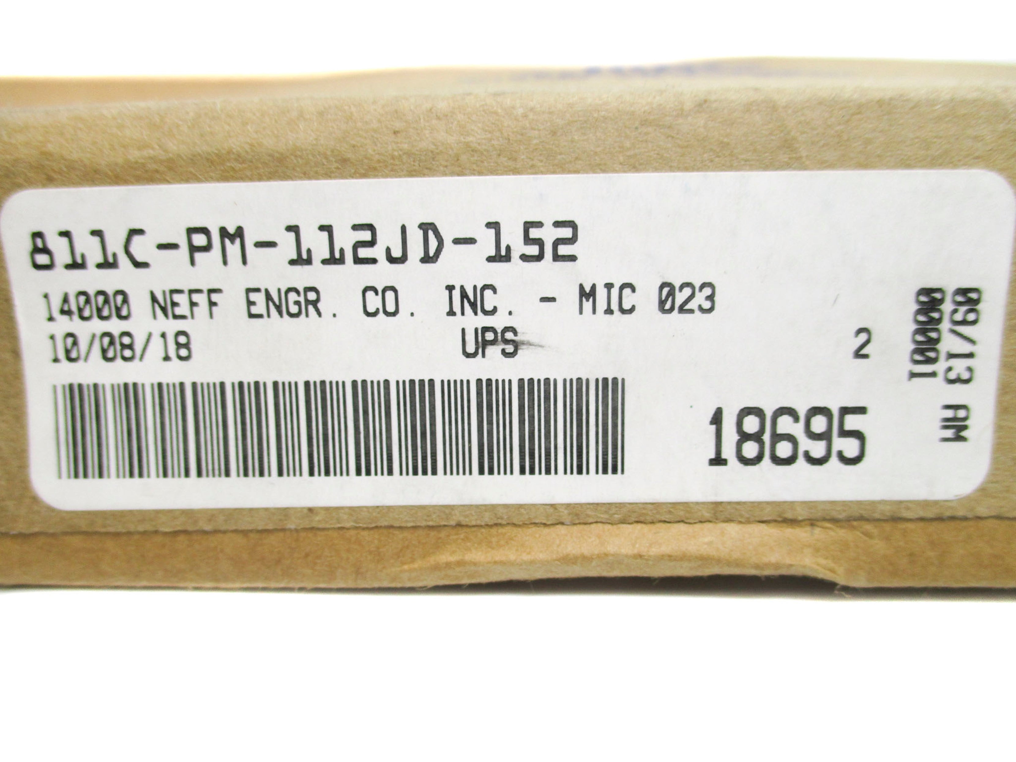 MAC 811C-PM-112JD-152 110V/50HZ-120V/60HZ 20-150PSI NSMP