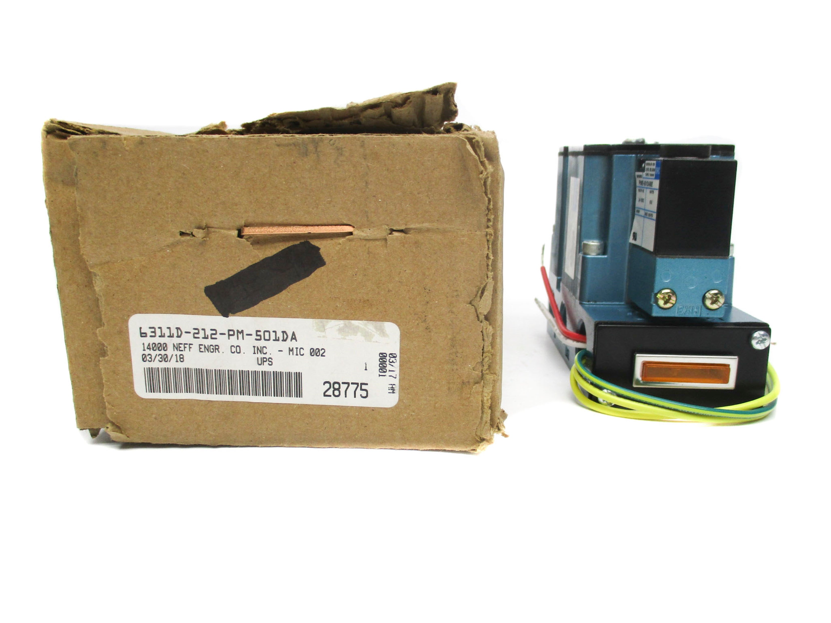 MAC 6311D-212-PM-501DA 24VDC 150PSI NSMP