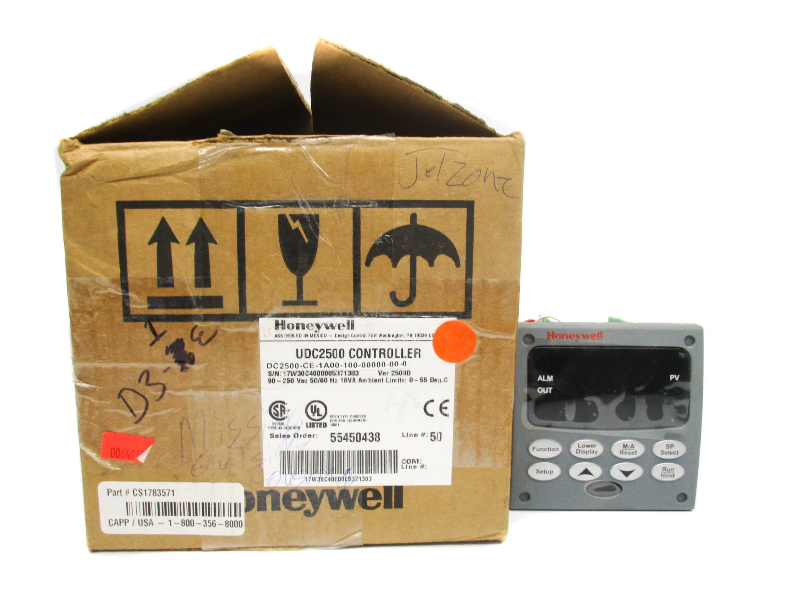 HONEYWELL DC2500-CE-1A00-100-00000-00-0 (AS PICTURED) NSMP