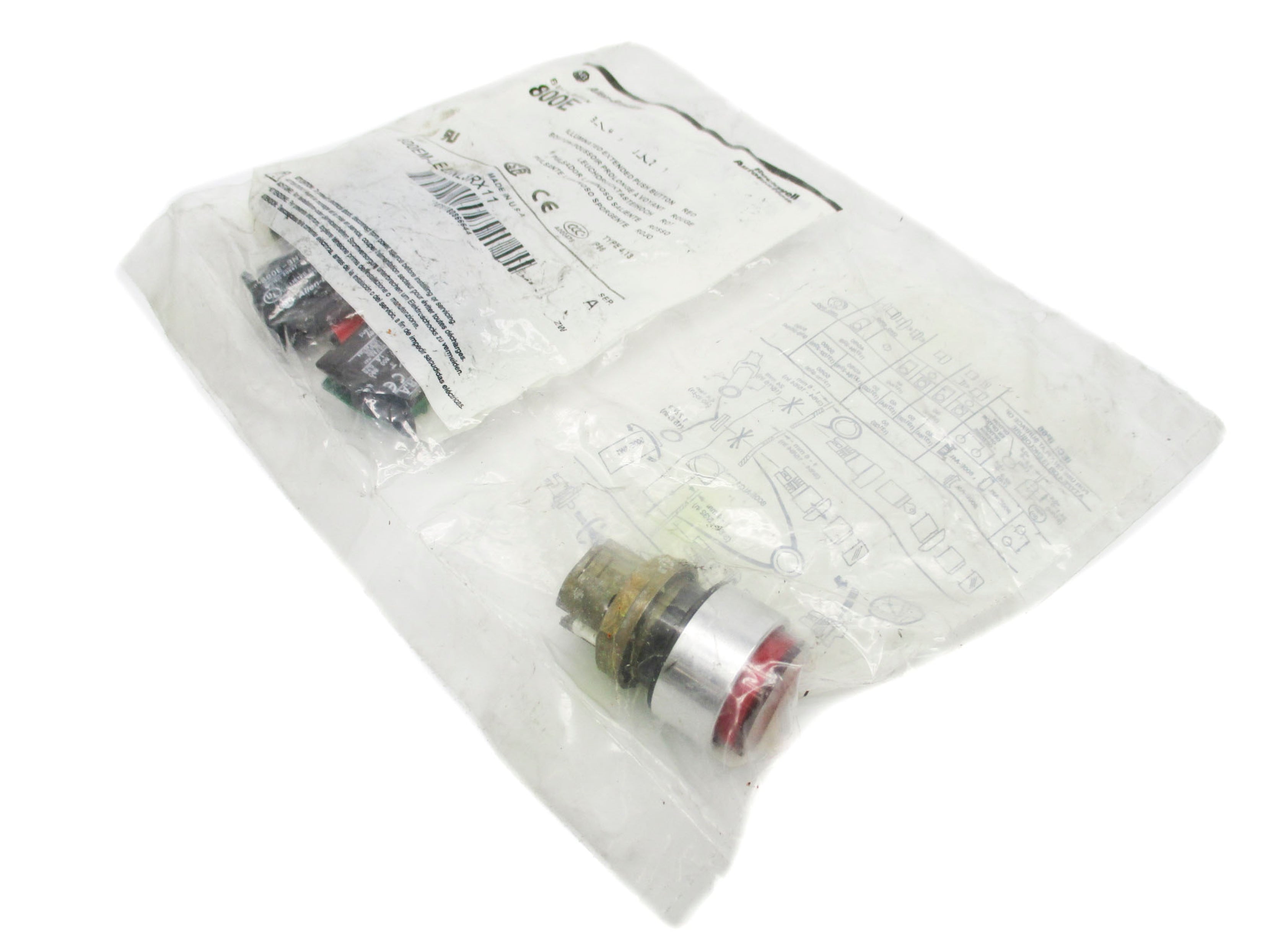 ALLEN BRADLEY 800EM-LE43NL3RX11 SER. A NSMP