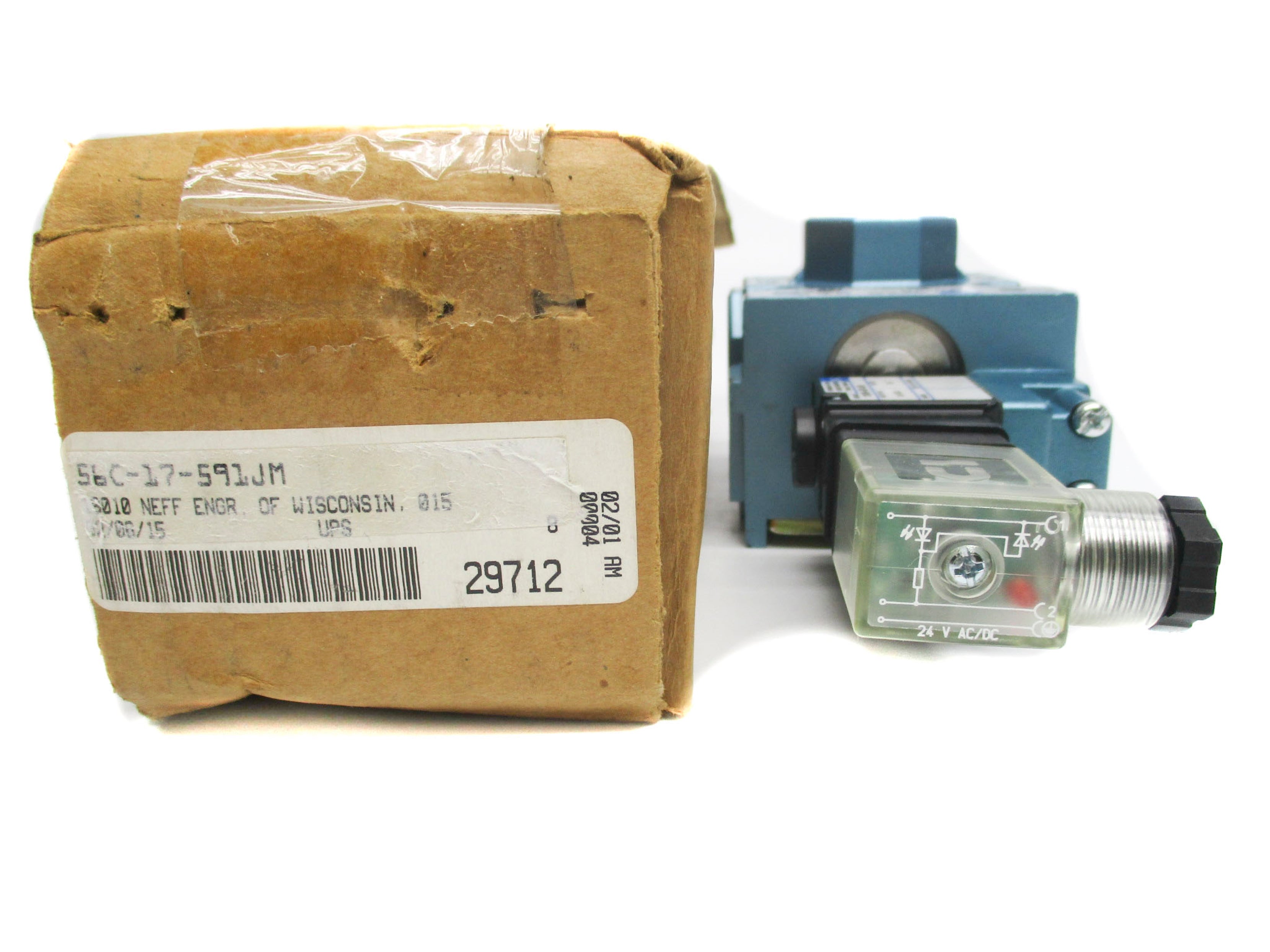 MAC 56C-17-591JM 24VDC 25-150PSI NSMP