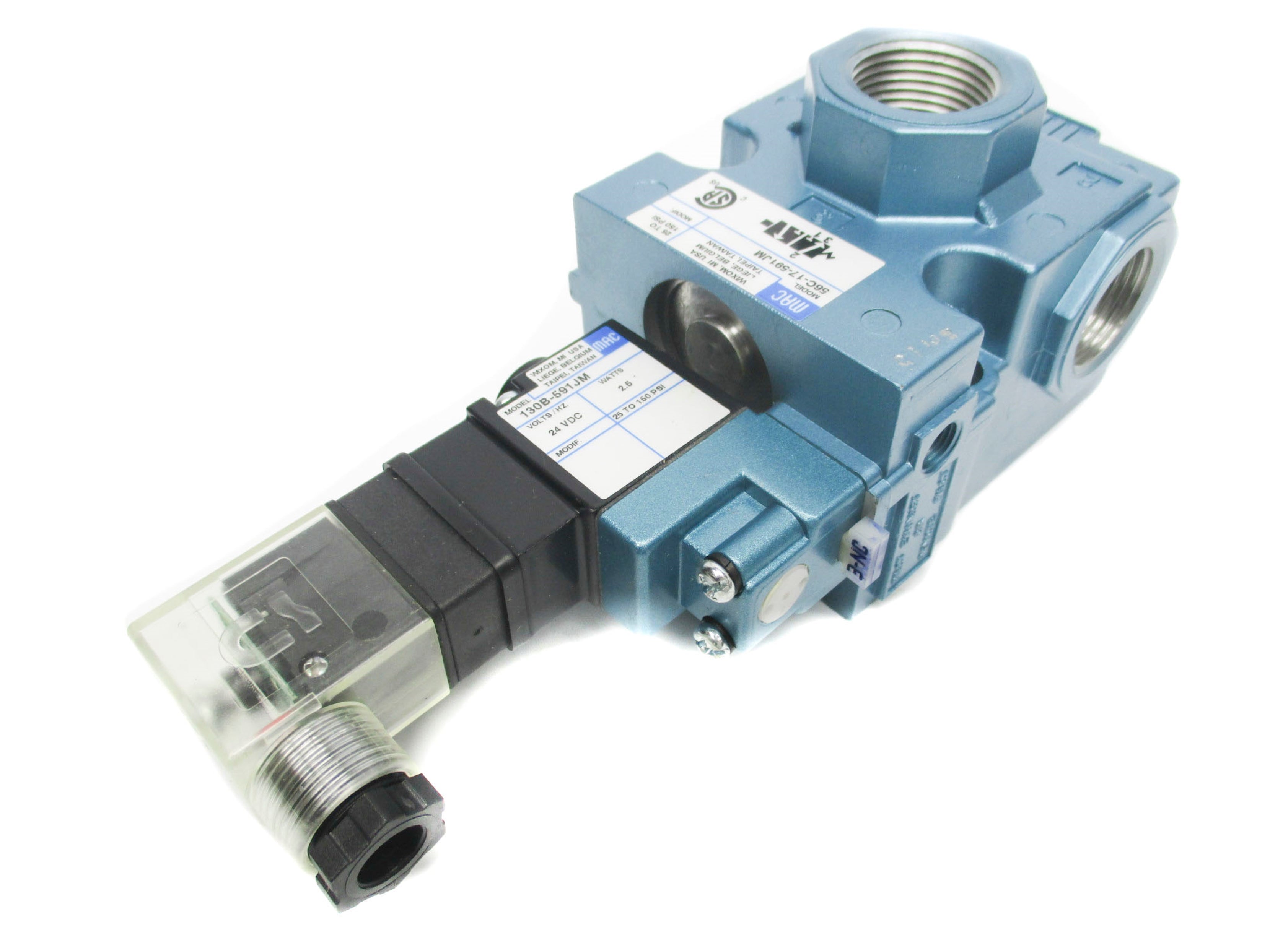 MAC 56C-17-591JM 24VDC 25-150PSI NSMP