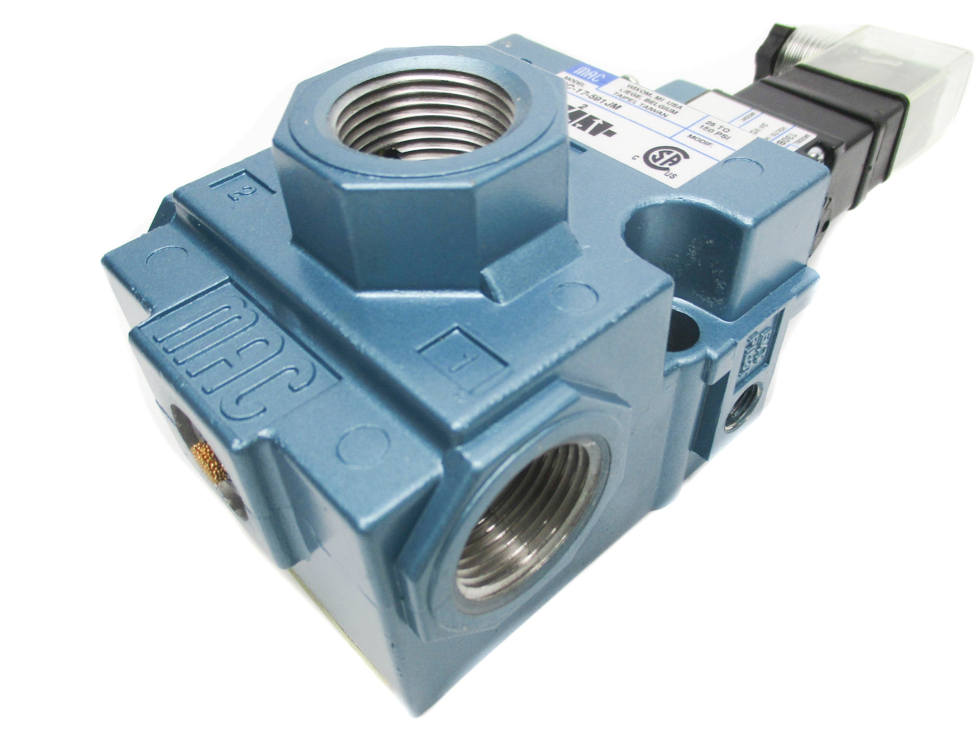 MAC 56C-17-591JM 24VDC 25-150PSI NSMP