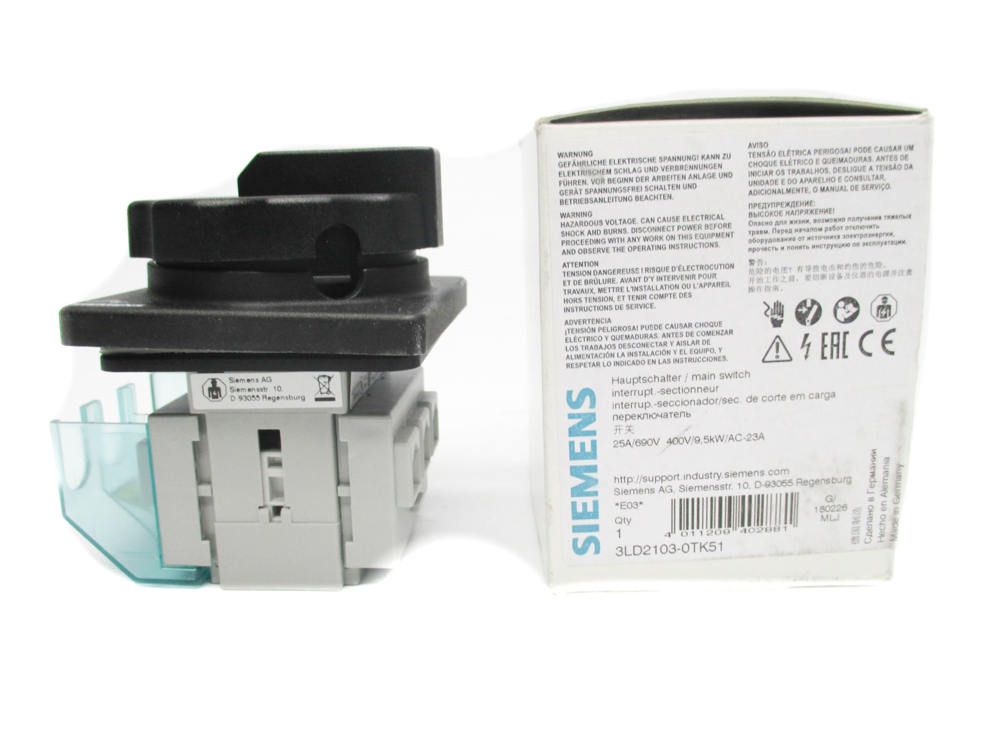 SIEMENS 3LD2103-0TK51 NSMP