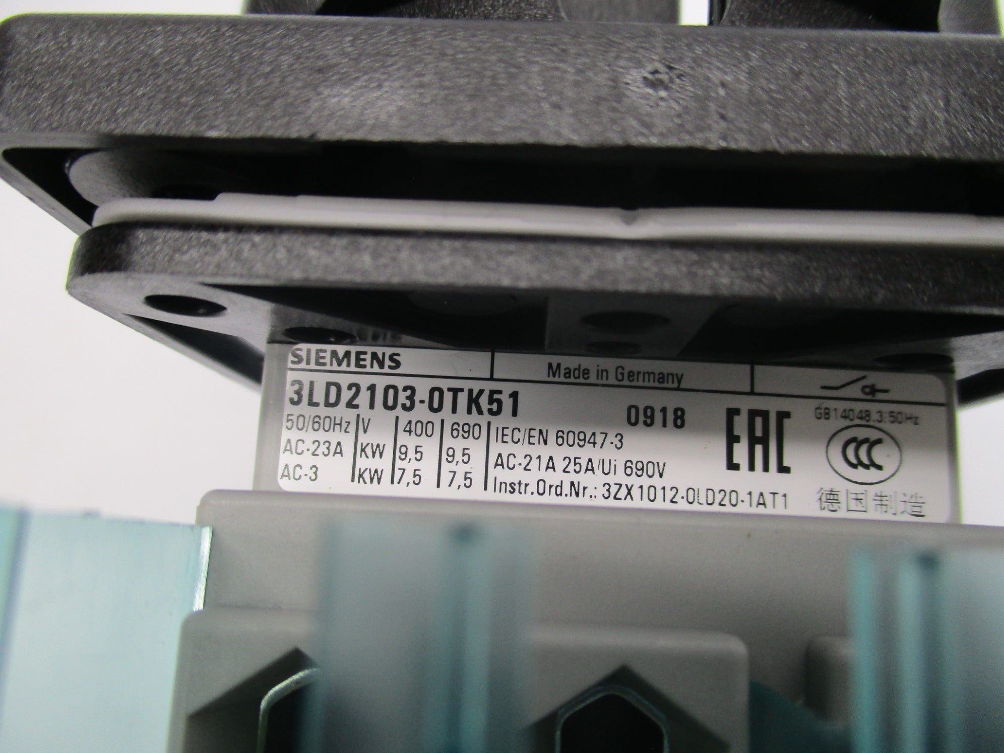 SIEMENS 3LD2103-0TK51 NSMP