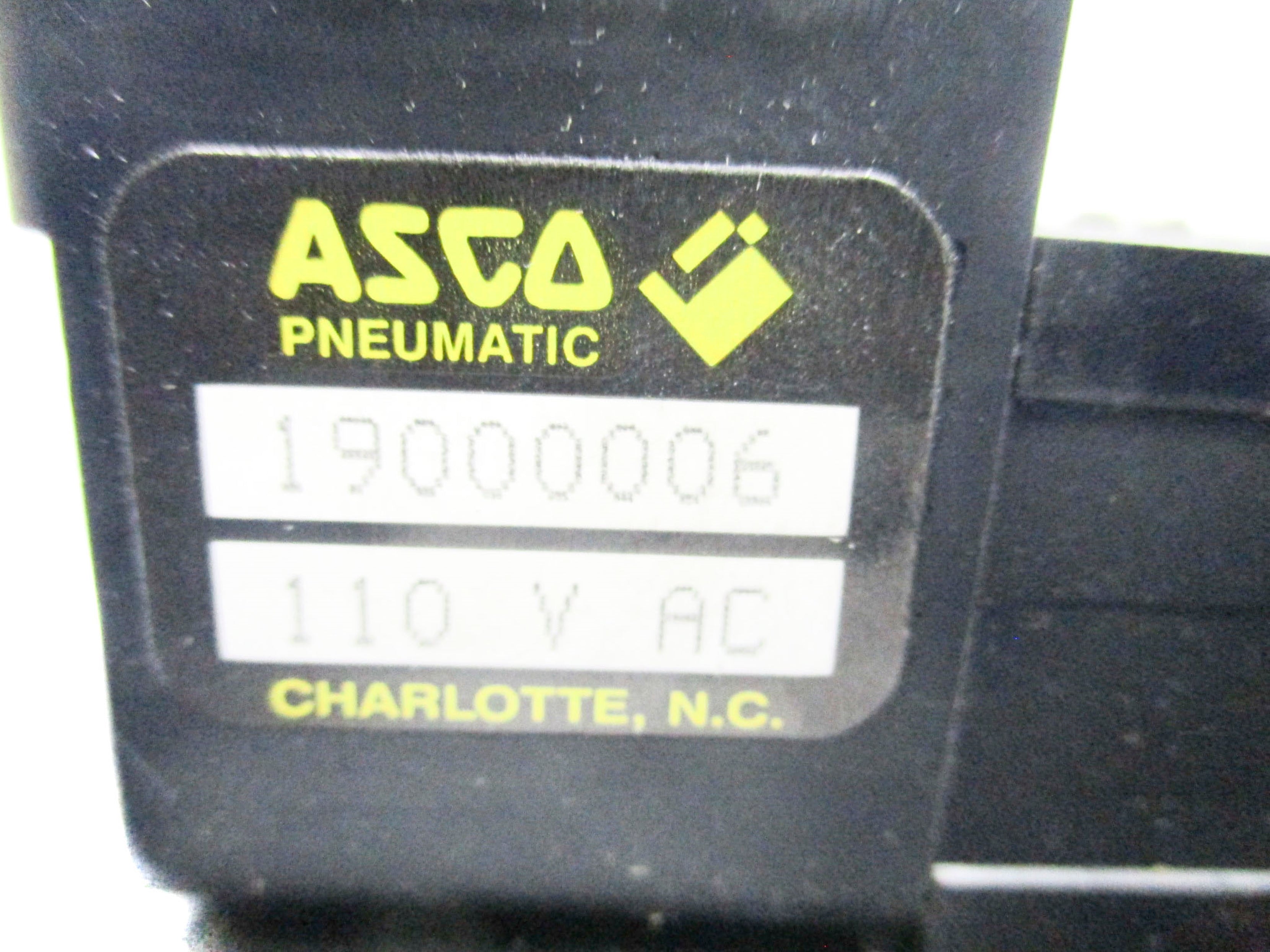 ASCO 54301021 110VAC 160PSI NSMP
