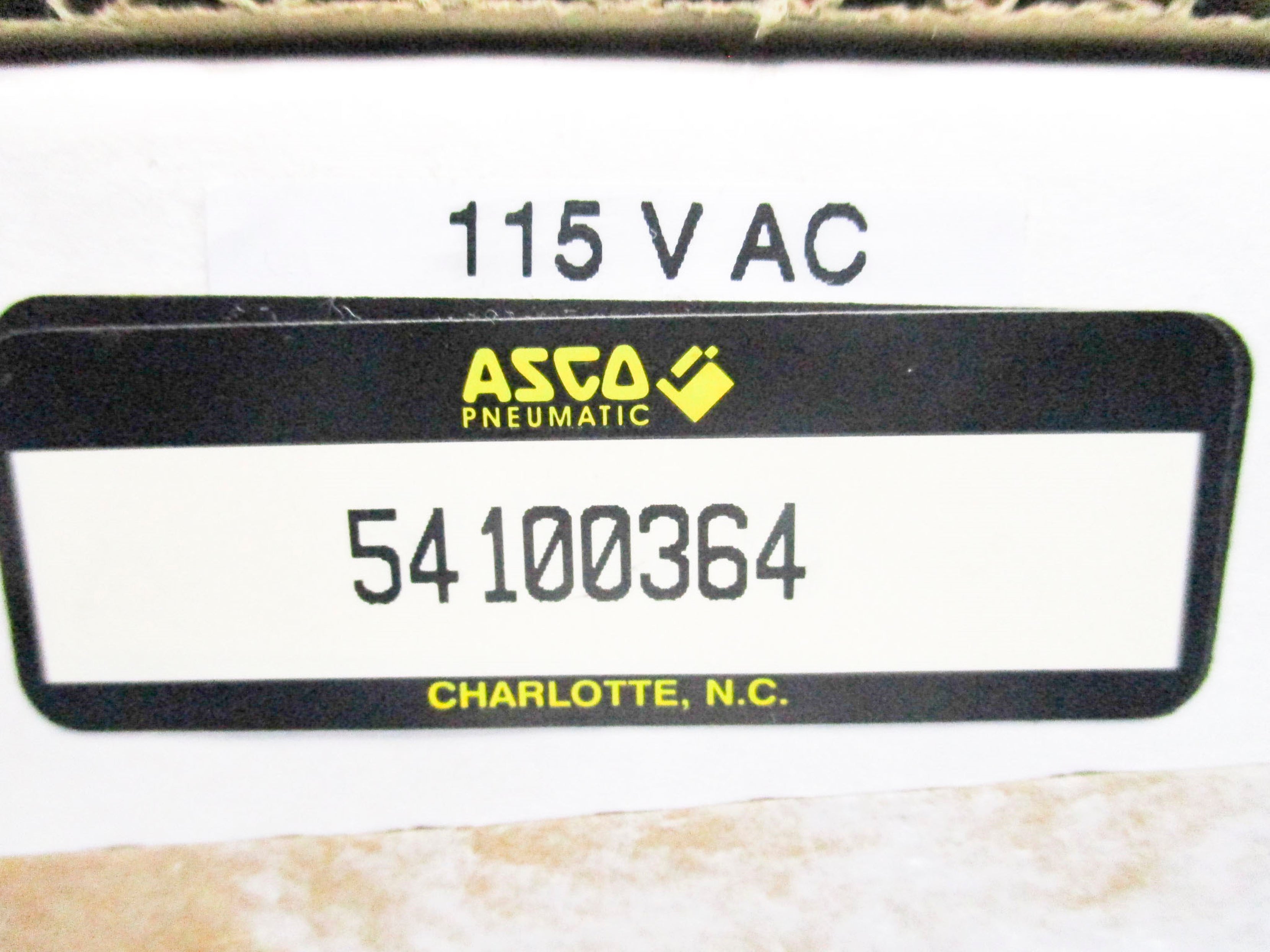 ASCO 54100364 115VAC NSMP