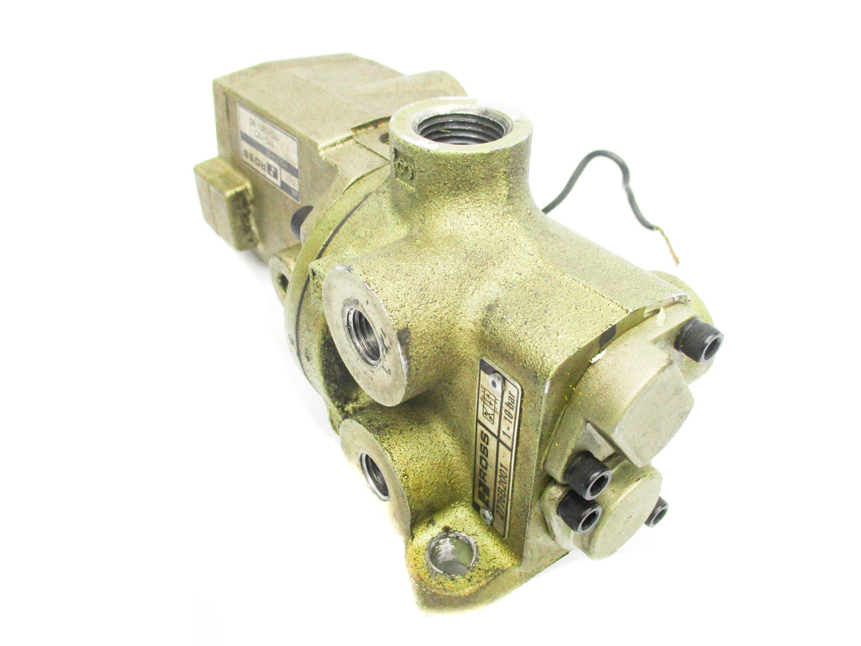 ROSS 2776B2001 110V/50HZ 110-120V/60HZ 1-10BAR UNMP