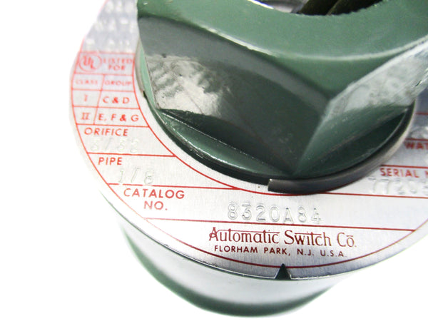 ASCO 8320A84 110/120V 1/8" UNMP