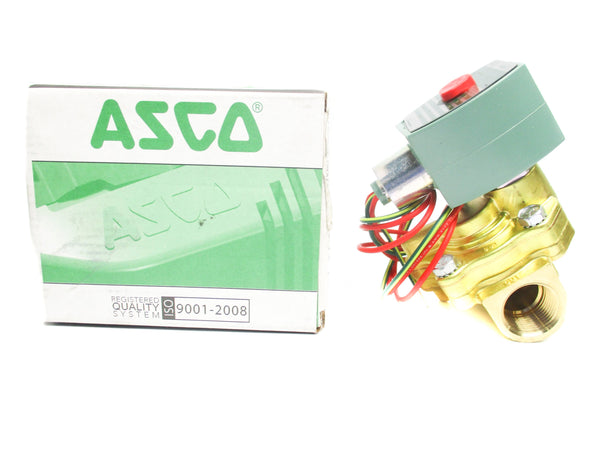 ASCO 8221G5 24VDC 15-125PSI 3/4" NSMP
