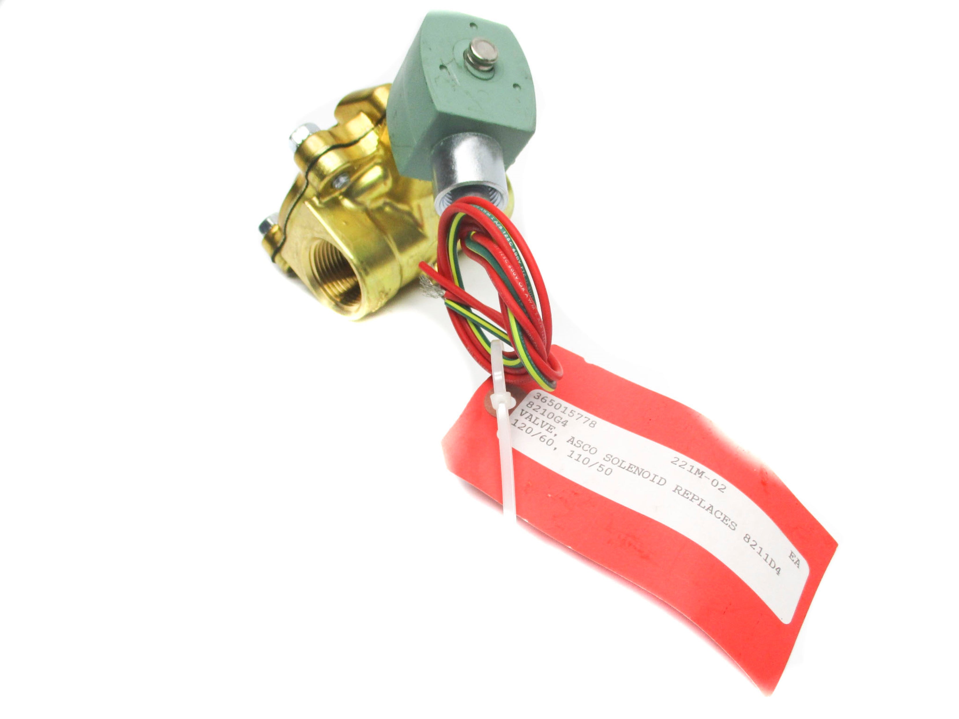 ASCO 8210G4 110V/50HZ 120V/60HZ NSNP