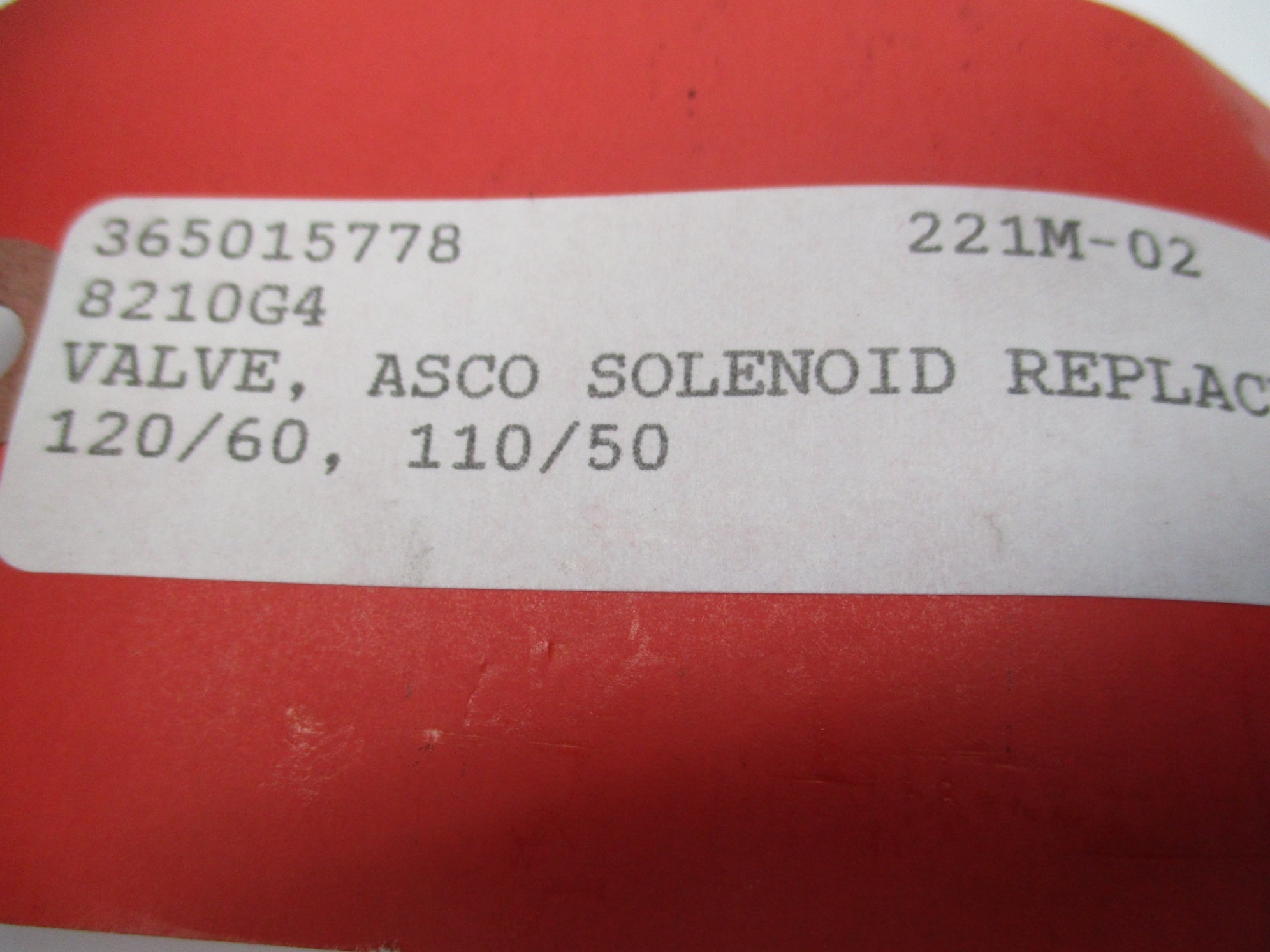 ASCO 8210G4 110V/50HZ 120V/60HZ NSNP